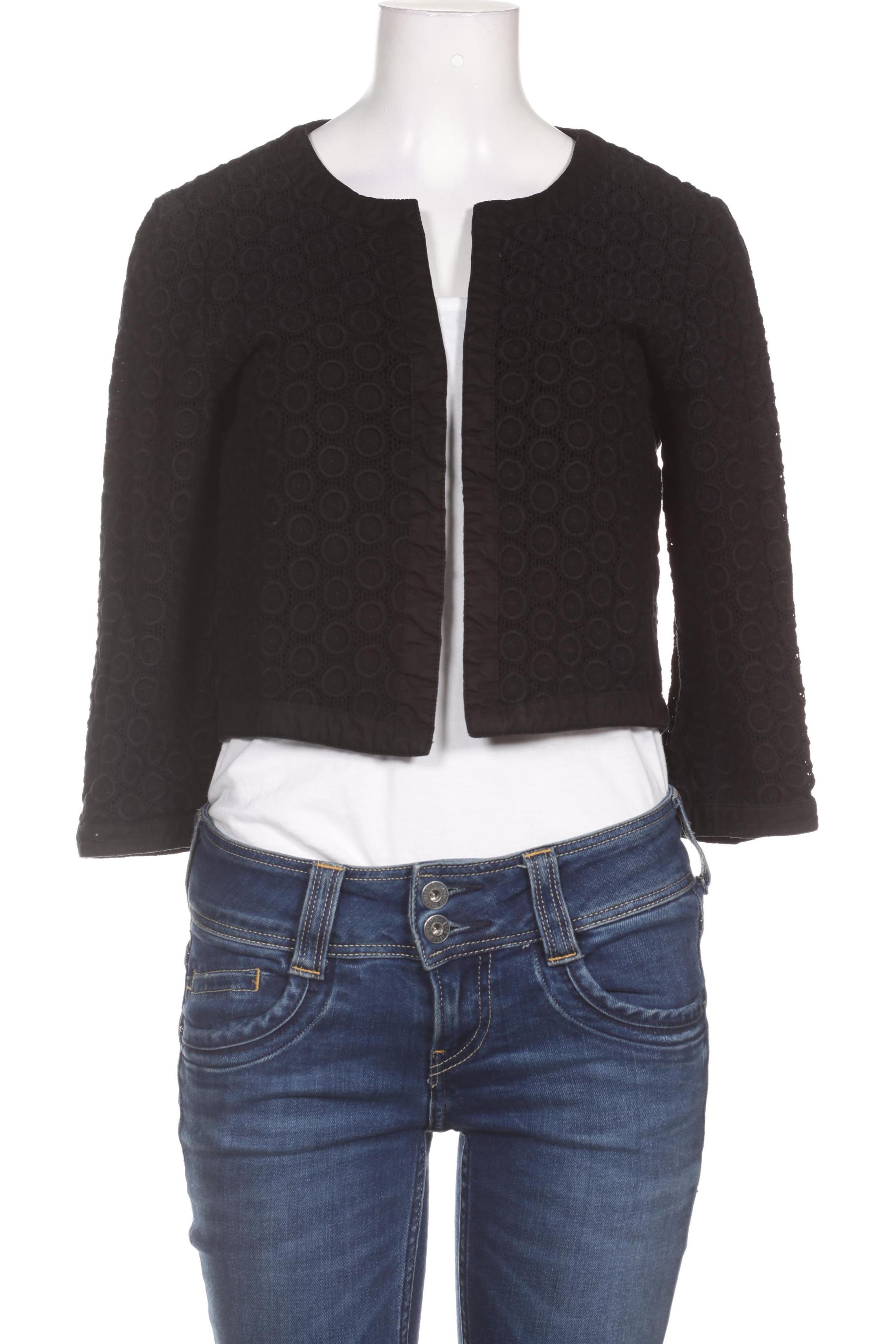 

Promod Damen Strickjacke, schwarz, Gr. 36