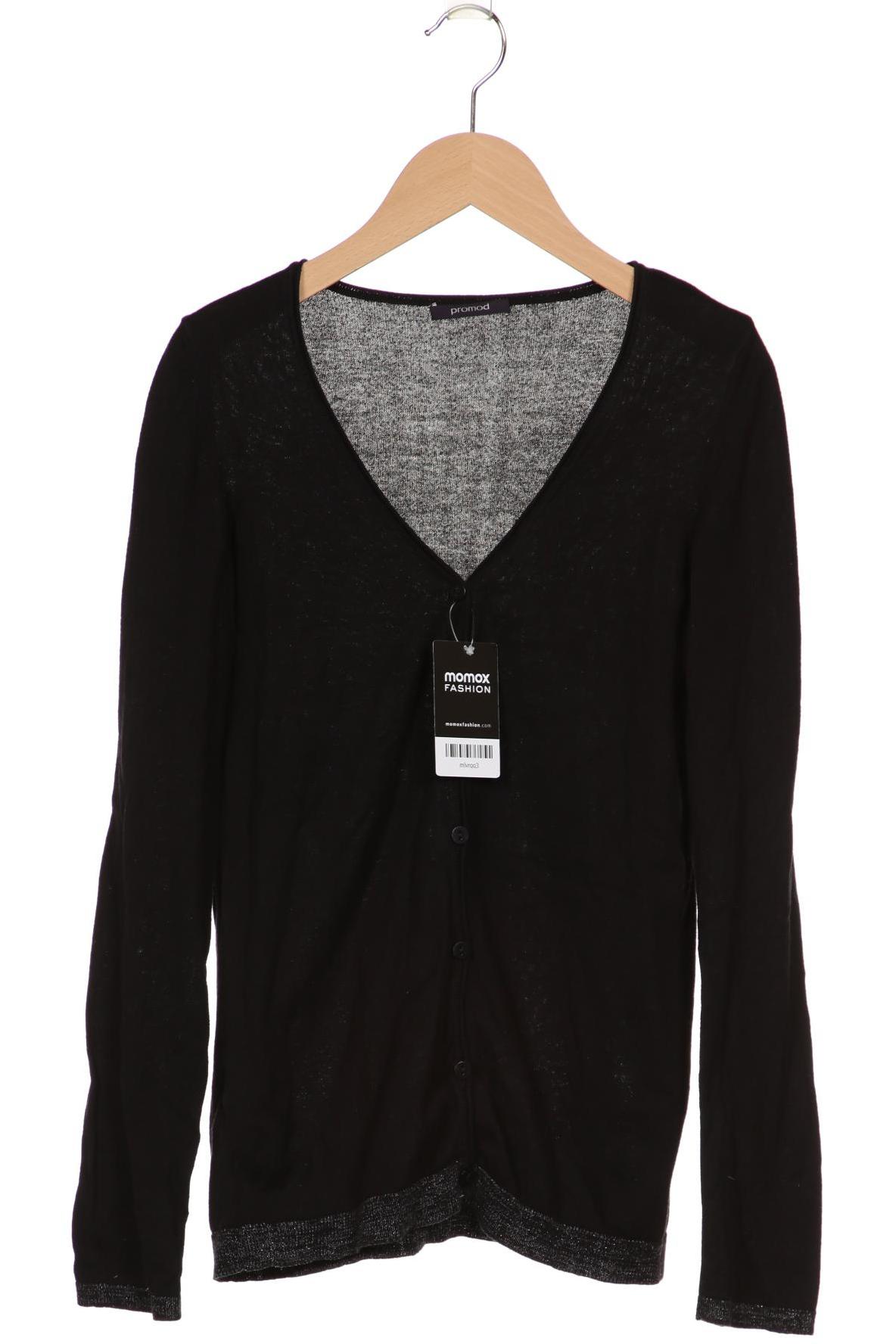 

Promod Damen Strickjacke, schwarz, Gr. 36