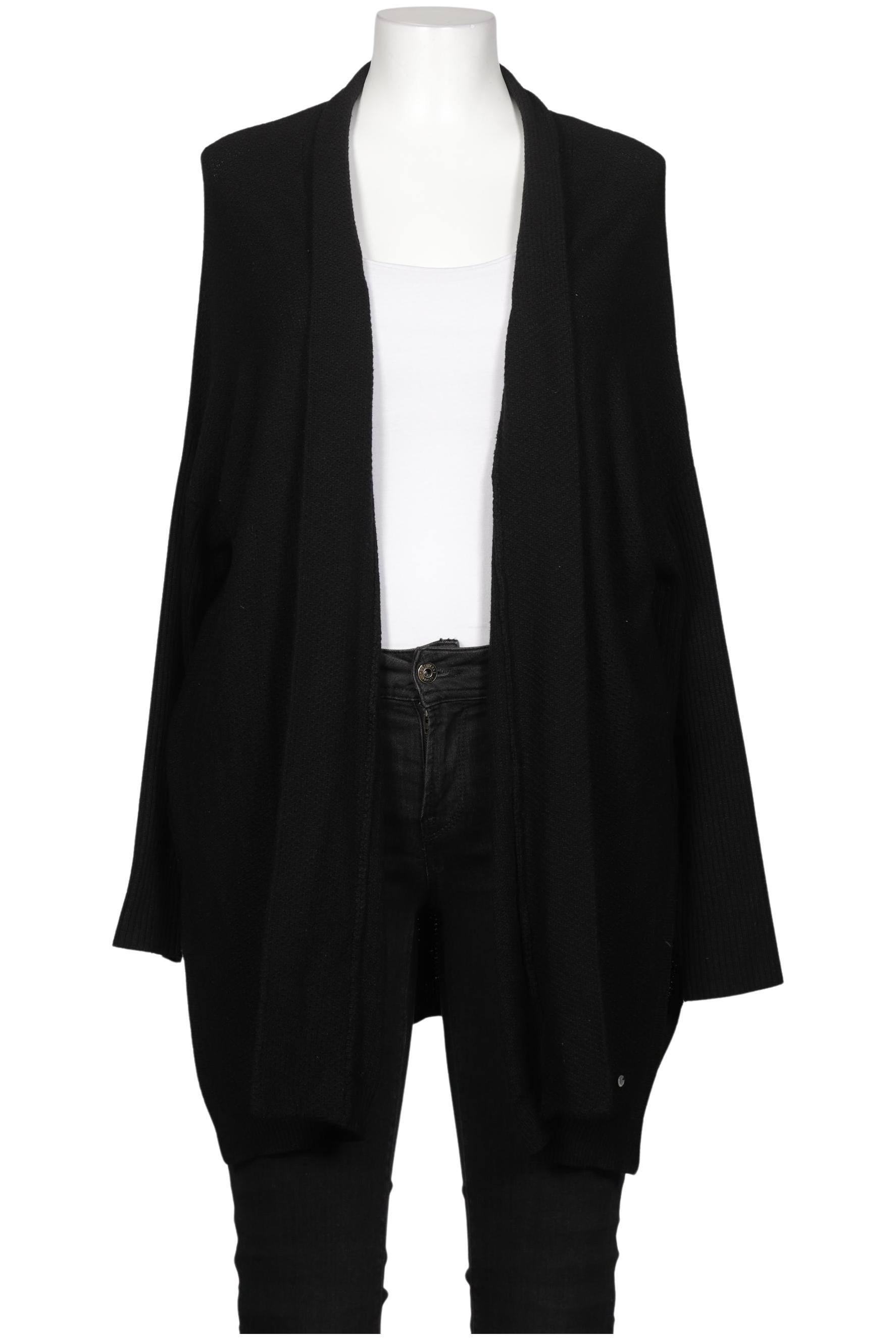 

Promod Damen Strickjacke, schwarz, Gr. 46