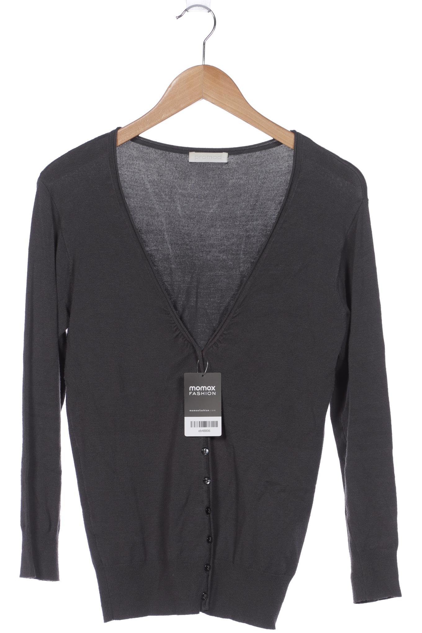

Promod Damen Strickjacke, grau, Gr. 36