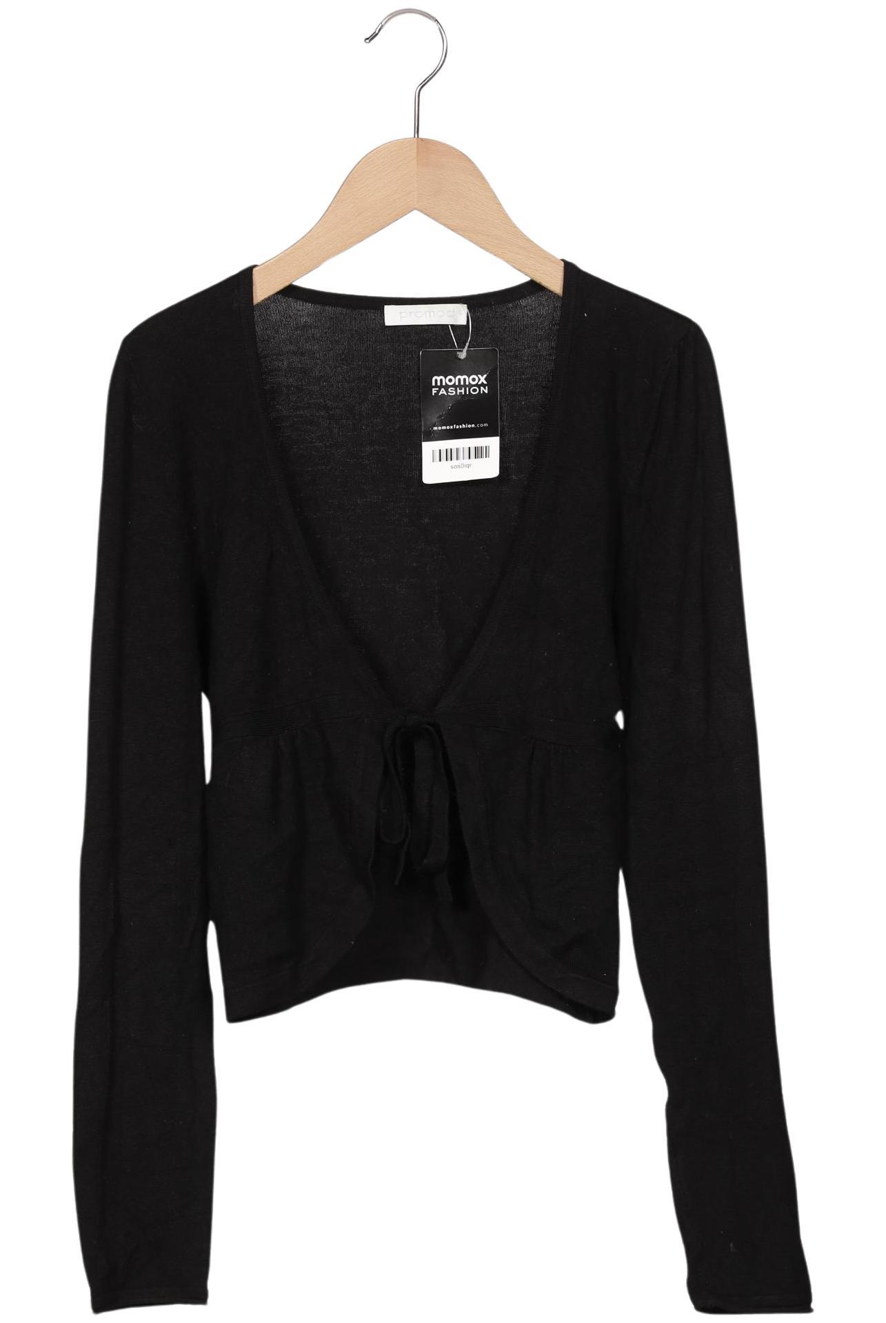 

Promod Damen Strickjacke, schwarz, Gr. 38
