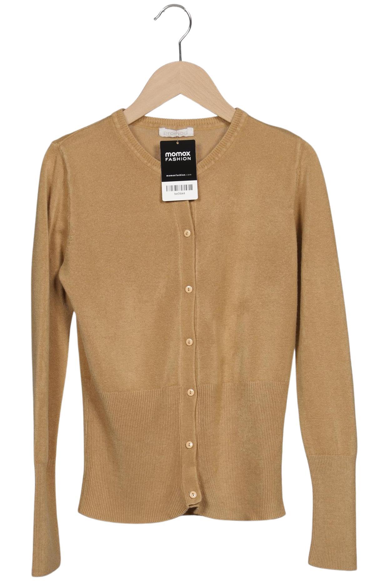 

Promod Damen Strickjacke, beige, Gr. 34