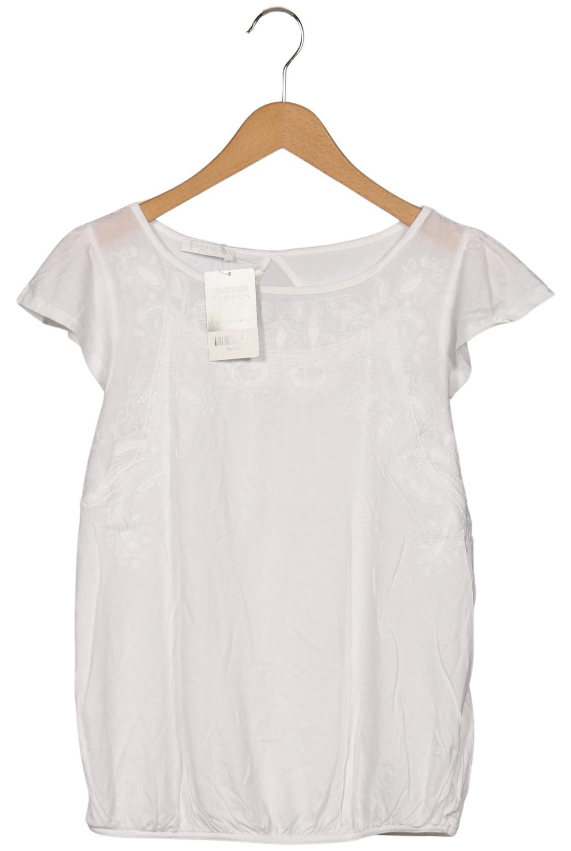 

Promod Damen T-Shirt, weiß, Gr. 38