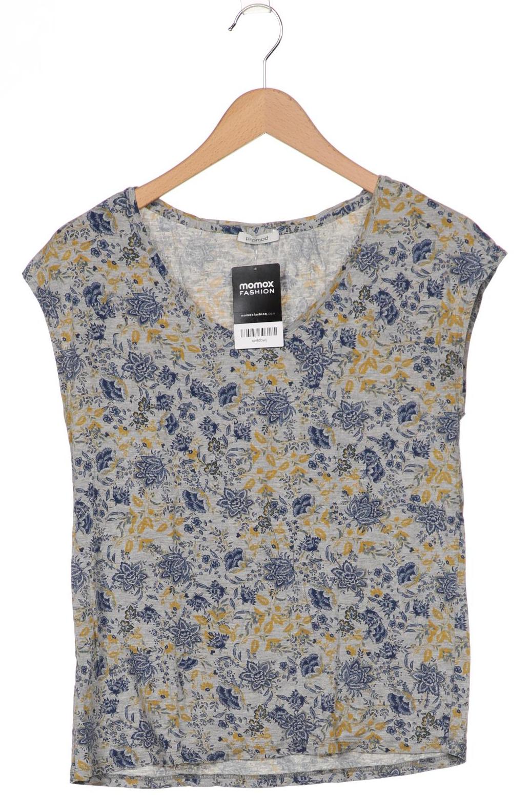 

Promod Damen T-Shirt, grau, Gr. 36