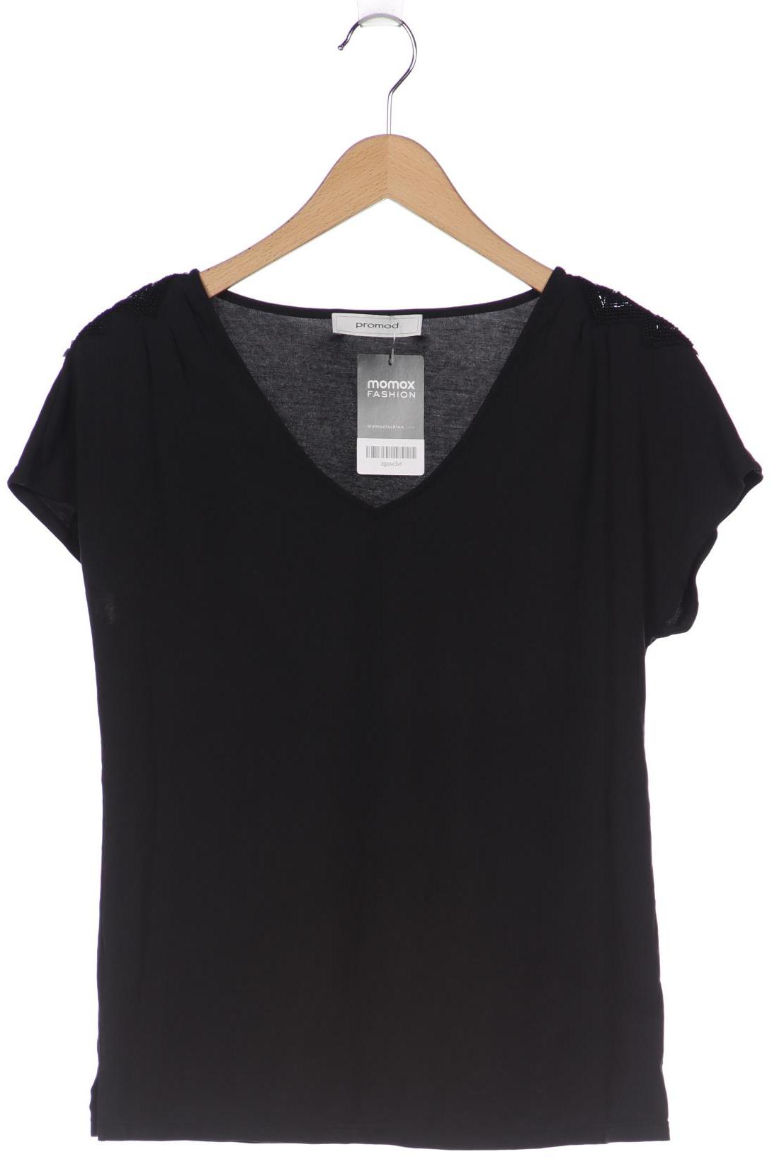 

Promod Damen T-Shirt, schwarz