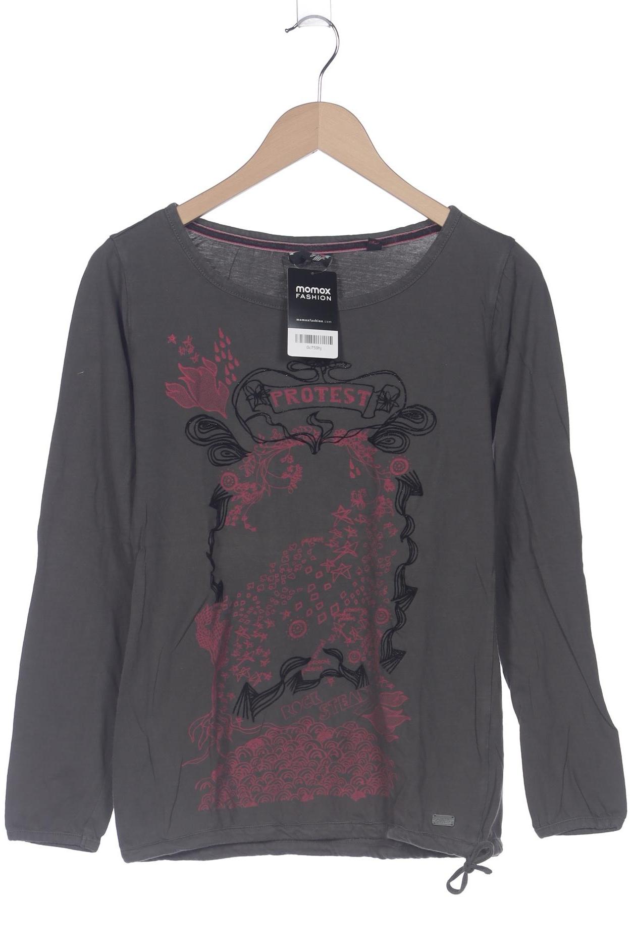 

Protest Damen Langarmshirt, grün, Gr. 42