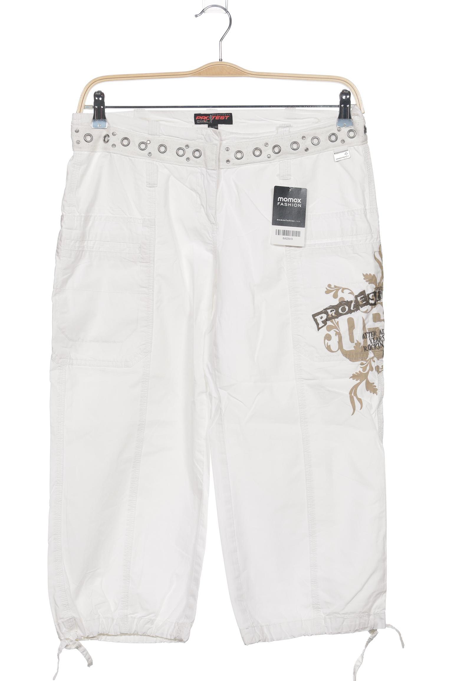 

Protest Damen Stoffhose, weiß, Gr. 0