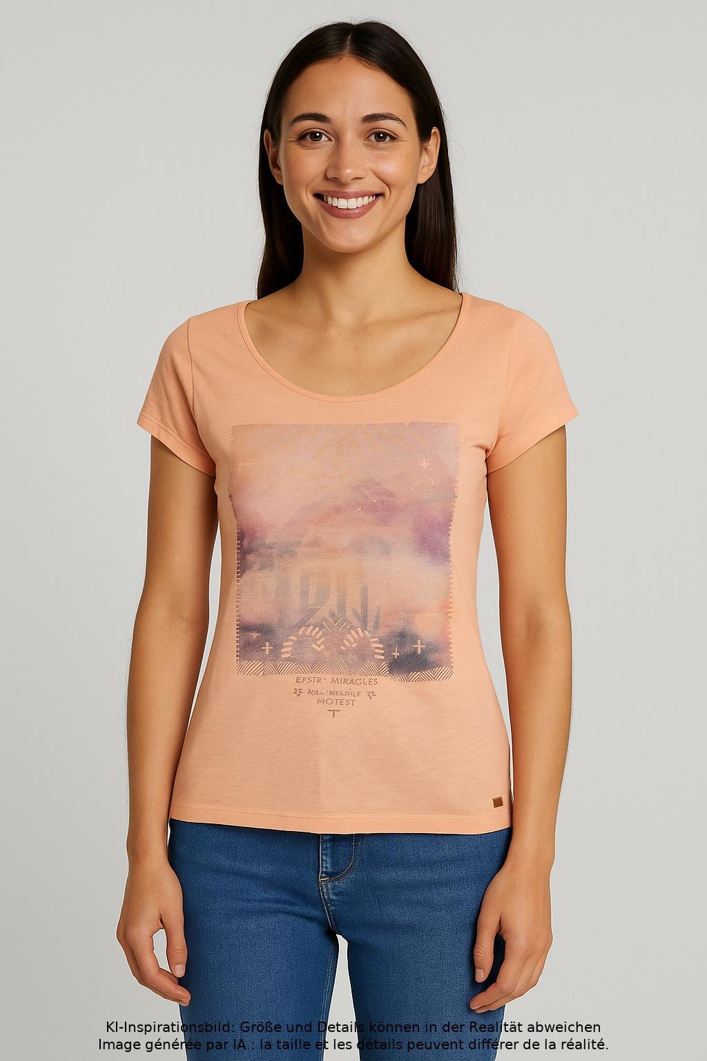 

Protest Damen T-Shirt, orange, Gr. 34
