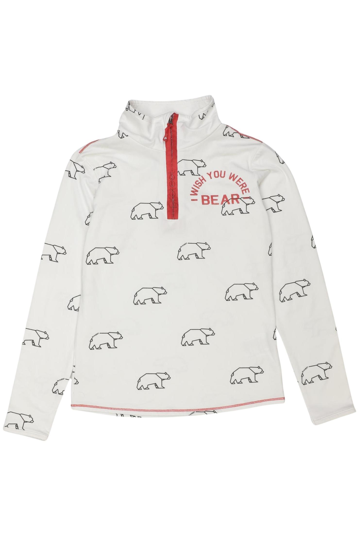 

Protest Mädchen Langarmshirt, weiß, Gr. 140