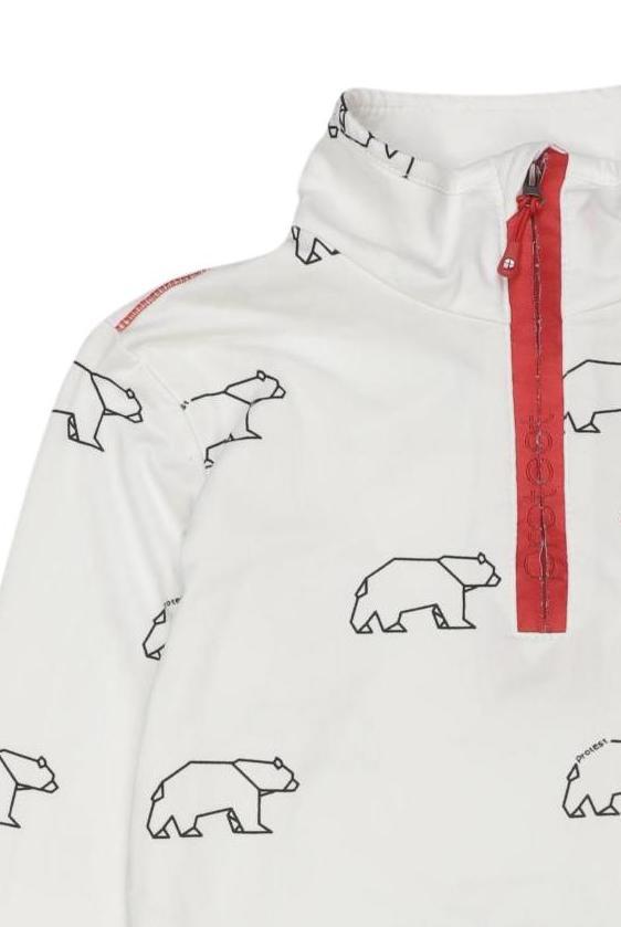 Thumbnail - Protest Mädchen Langarmshirt, weiß, Gr. 140