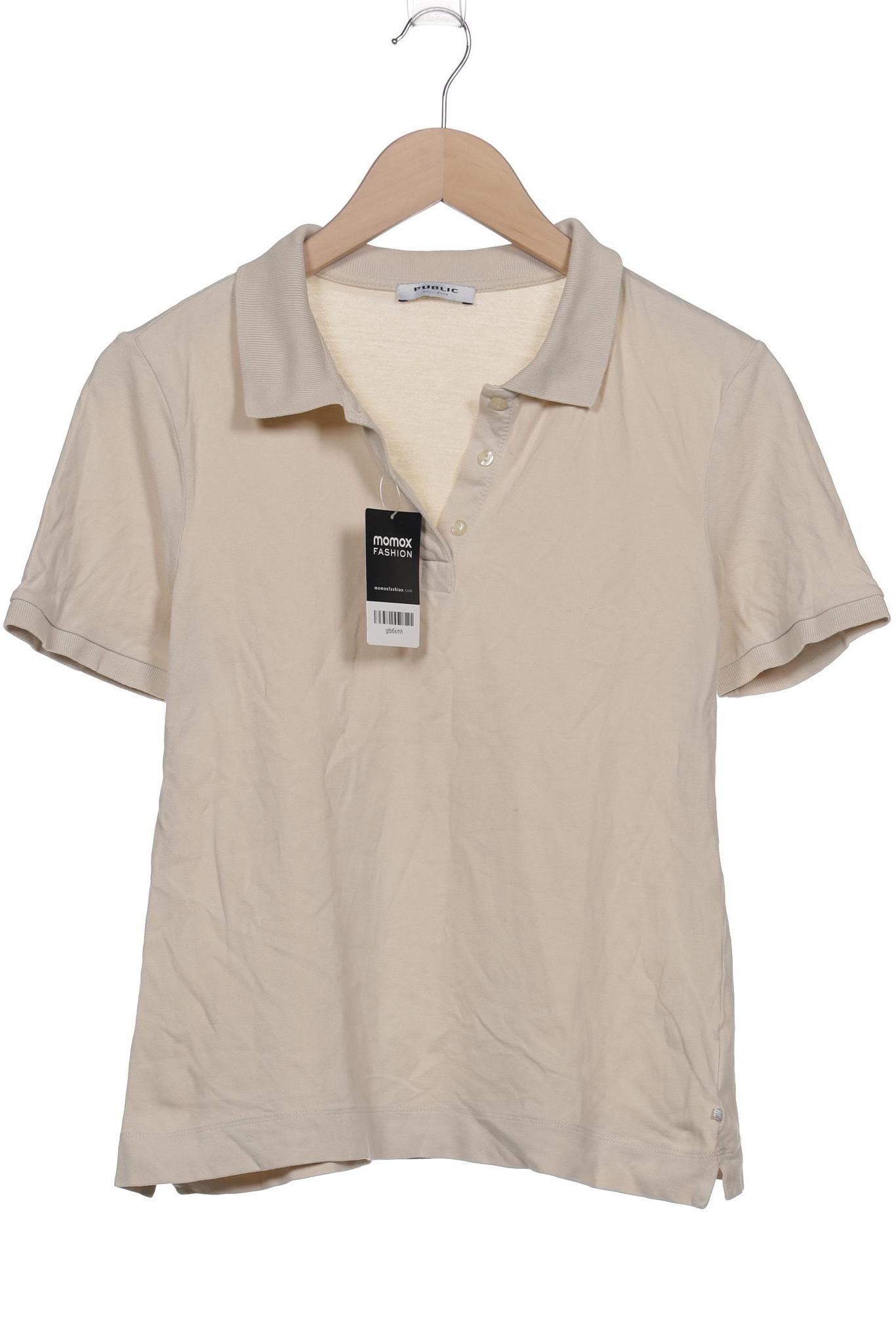 

Public Damen Poloshirt, beige, Gr. 40