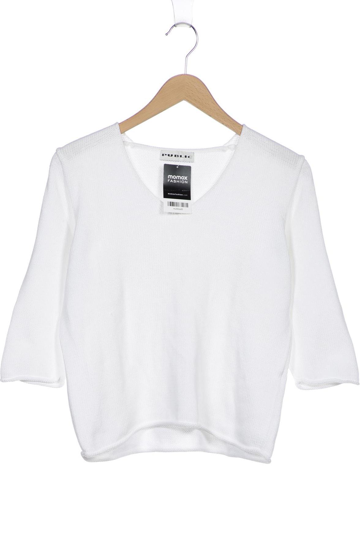 

Public Damen Pullover, weiß, Gr. 40