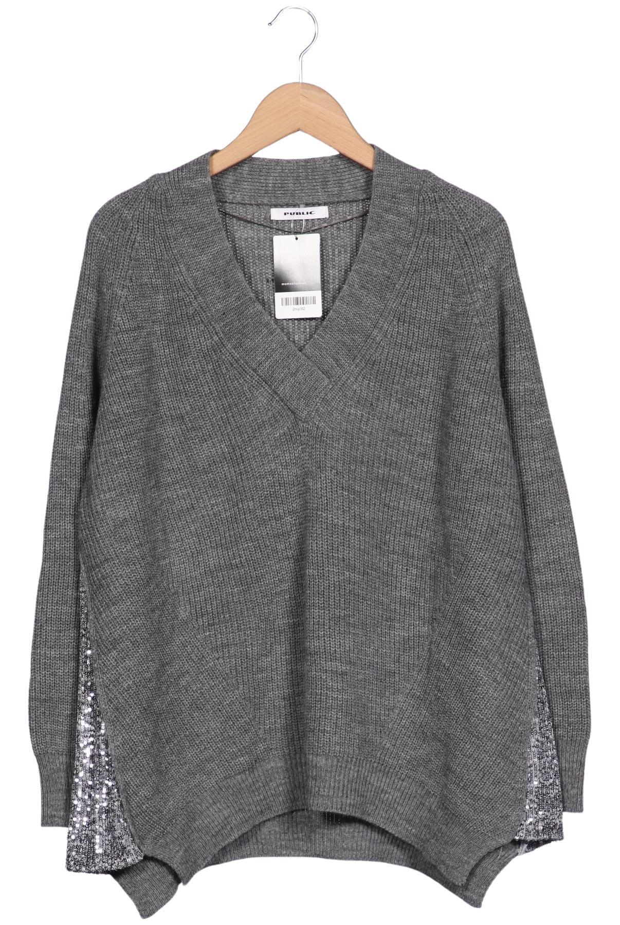 

Public Damen Pullover, grau, Gr. 44