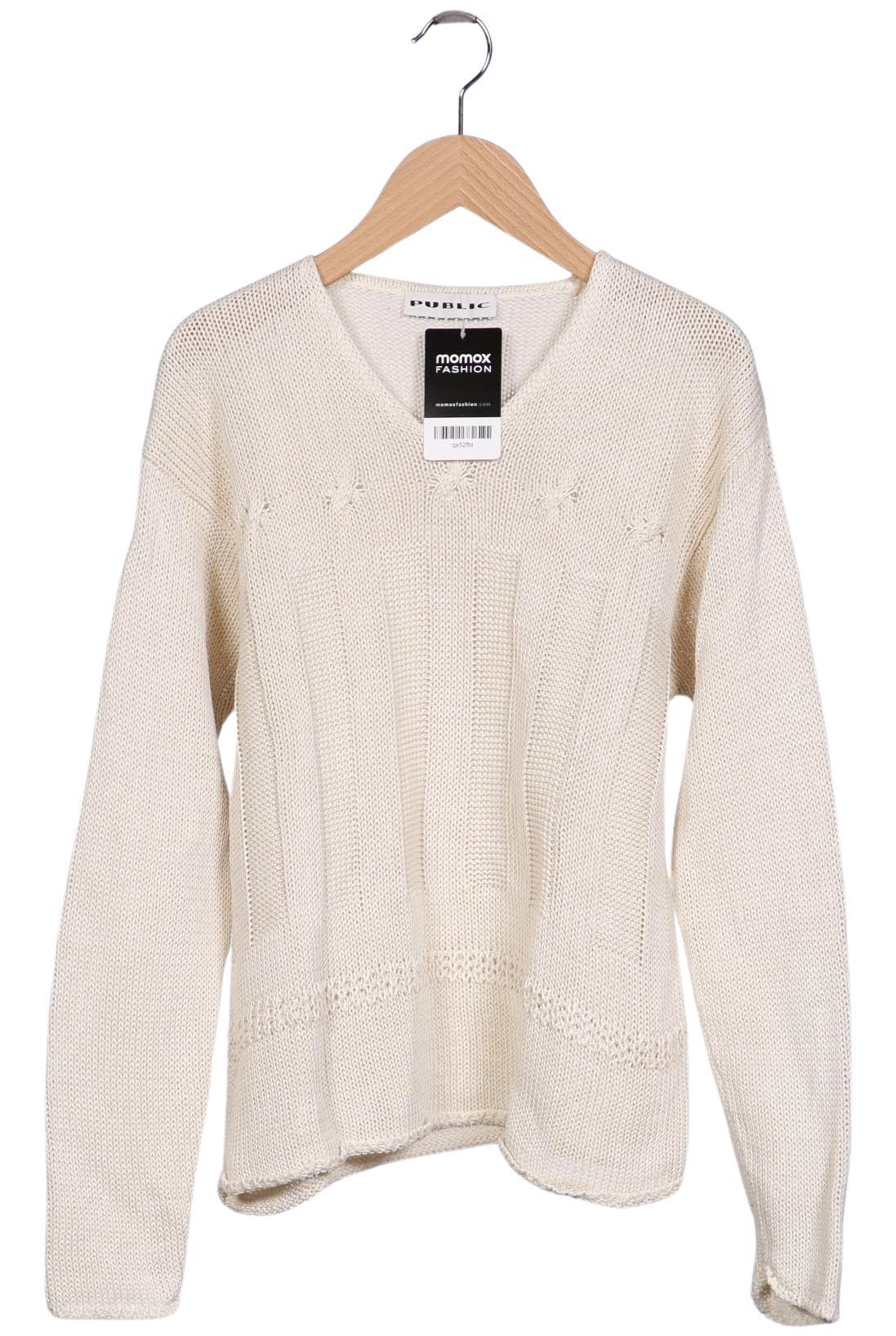 

Public Damen Pullover, cremeweiß, Gr. 38