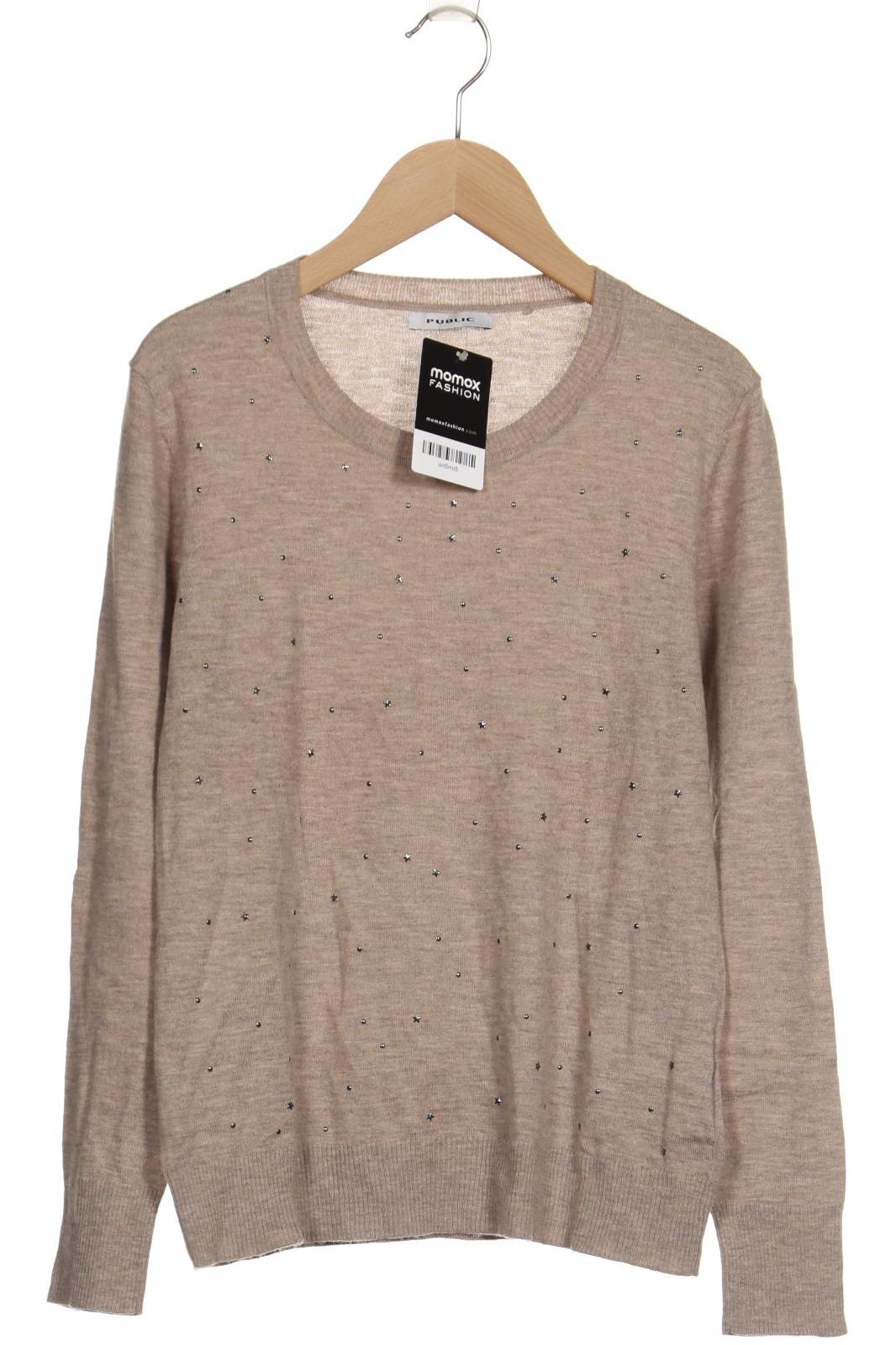 

Public Damen Pullover, beige, Gr. 38