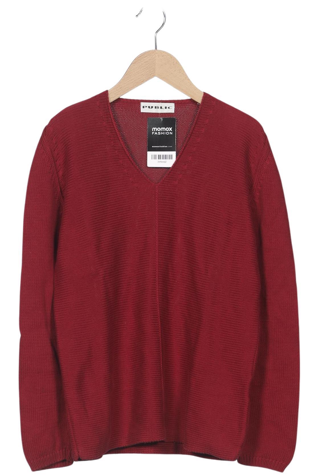 

Public Damen Pullover, rot, Gr. 36