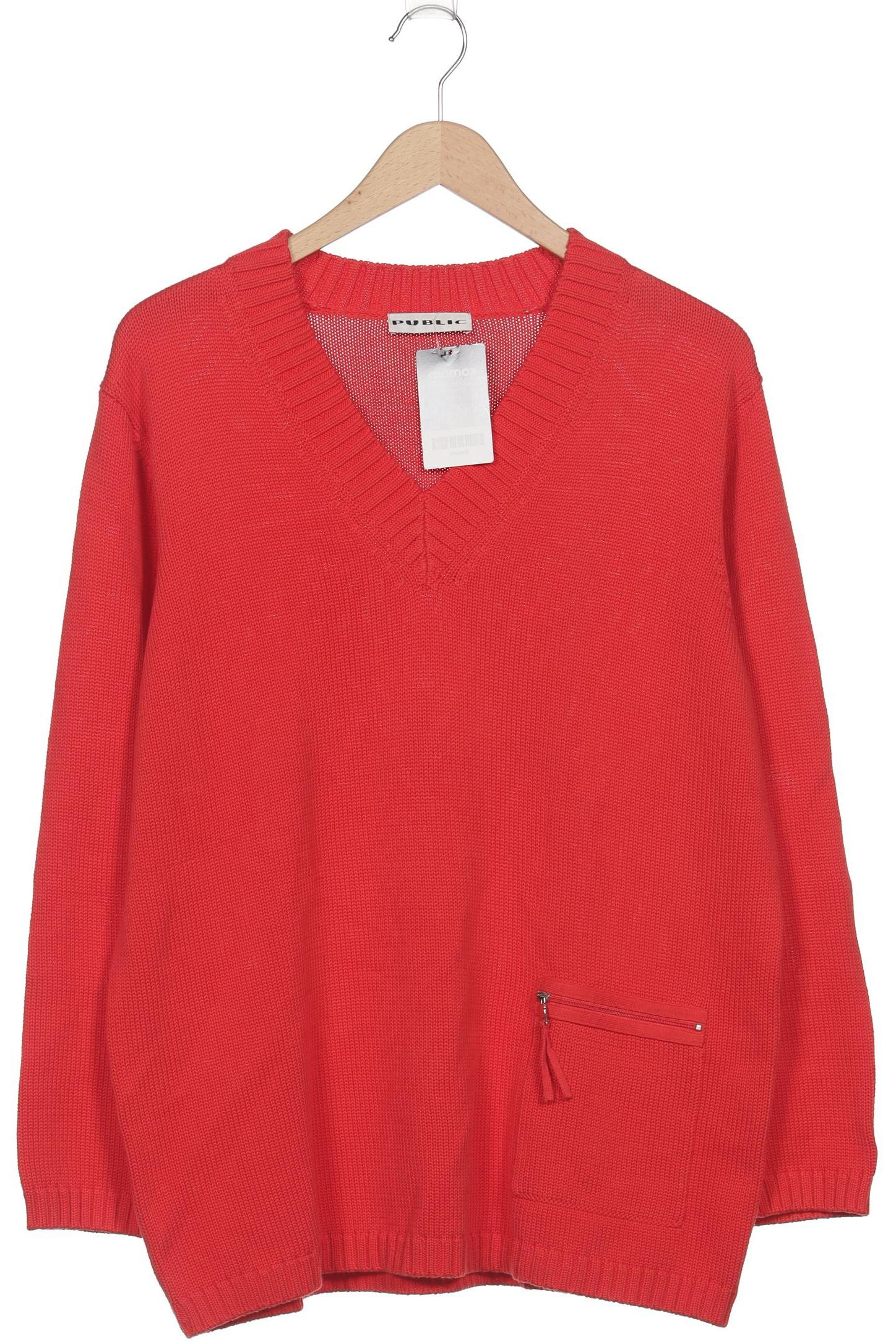 

Public Damen Pullover, rot, Gr. 44