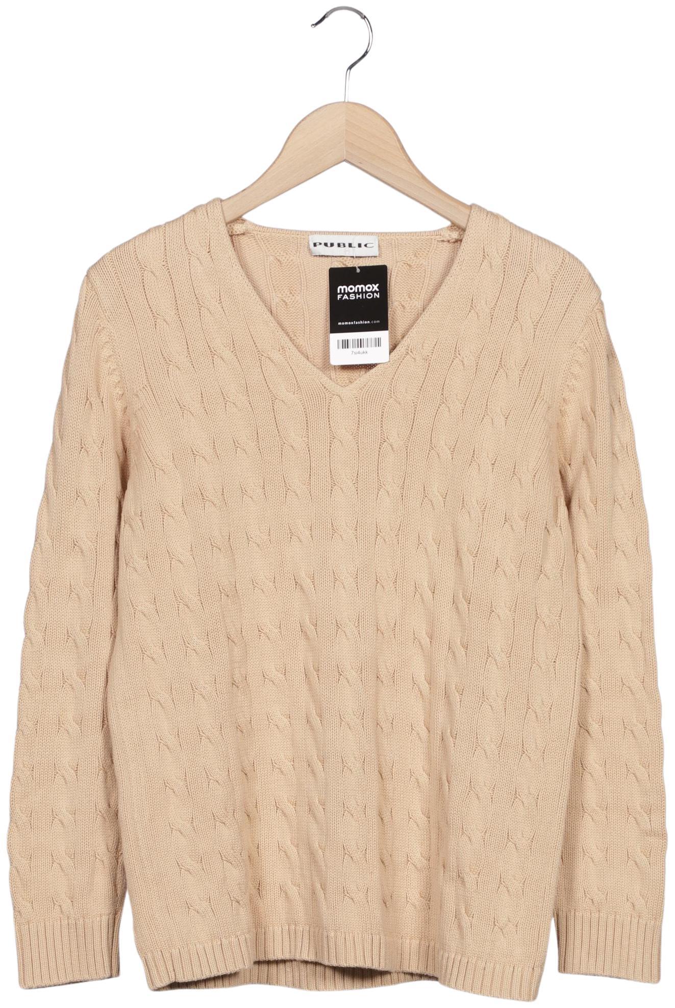 

Public Damen Pullover, beige, Gr. 42
