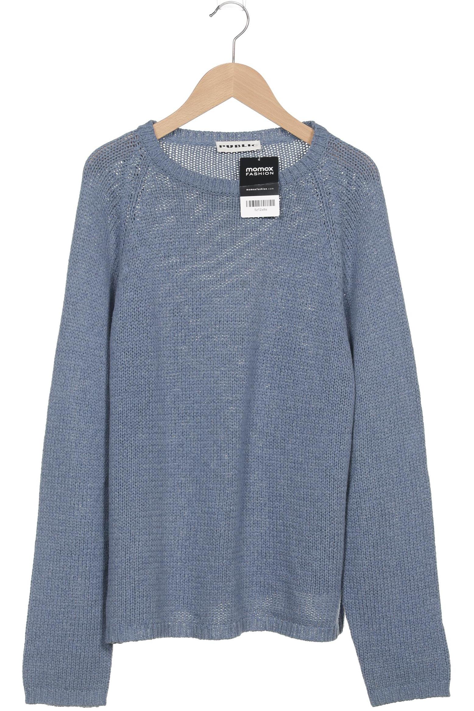 

Public Damen Pullover, blau, Gr. 44