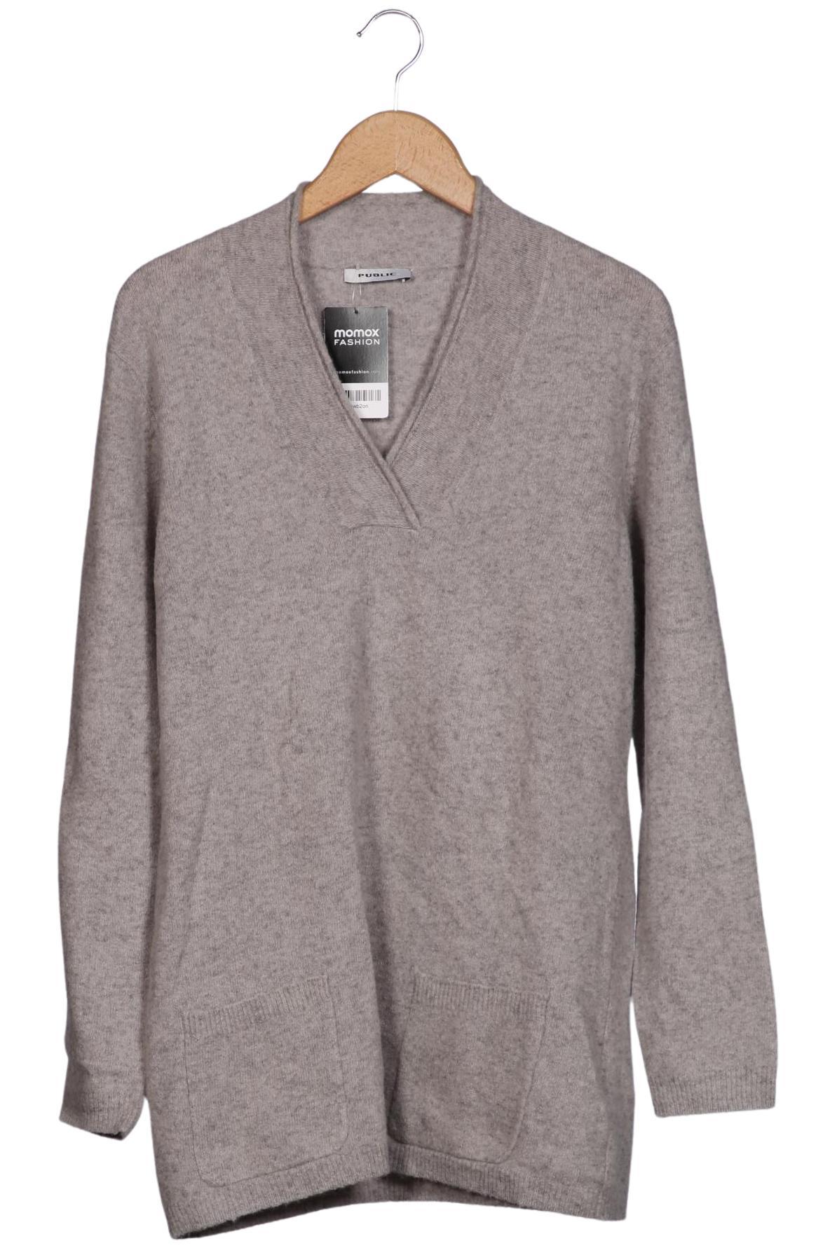 

Public Damen Pullover, grau, Gr. 42