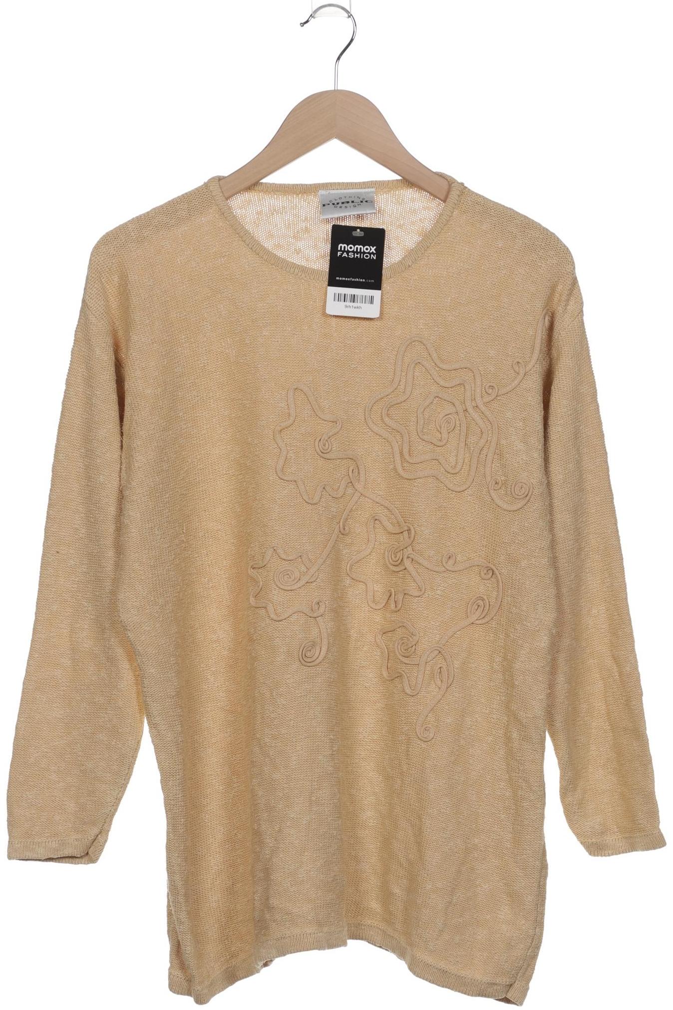 

Public Damen Pullover, beige, Gr. 42