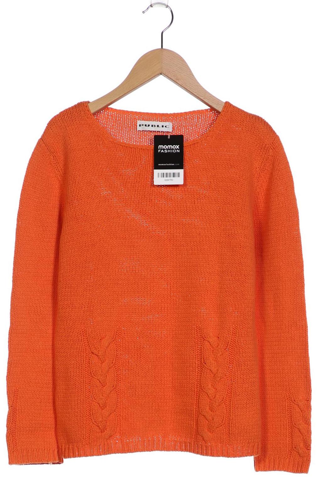 

Public Damen Pullover, orange, Gr. 38
