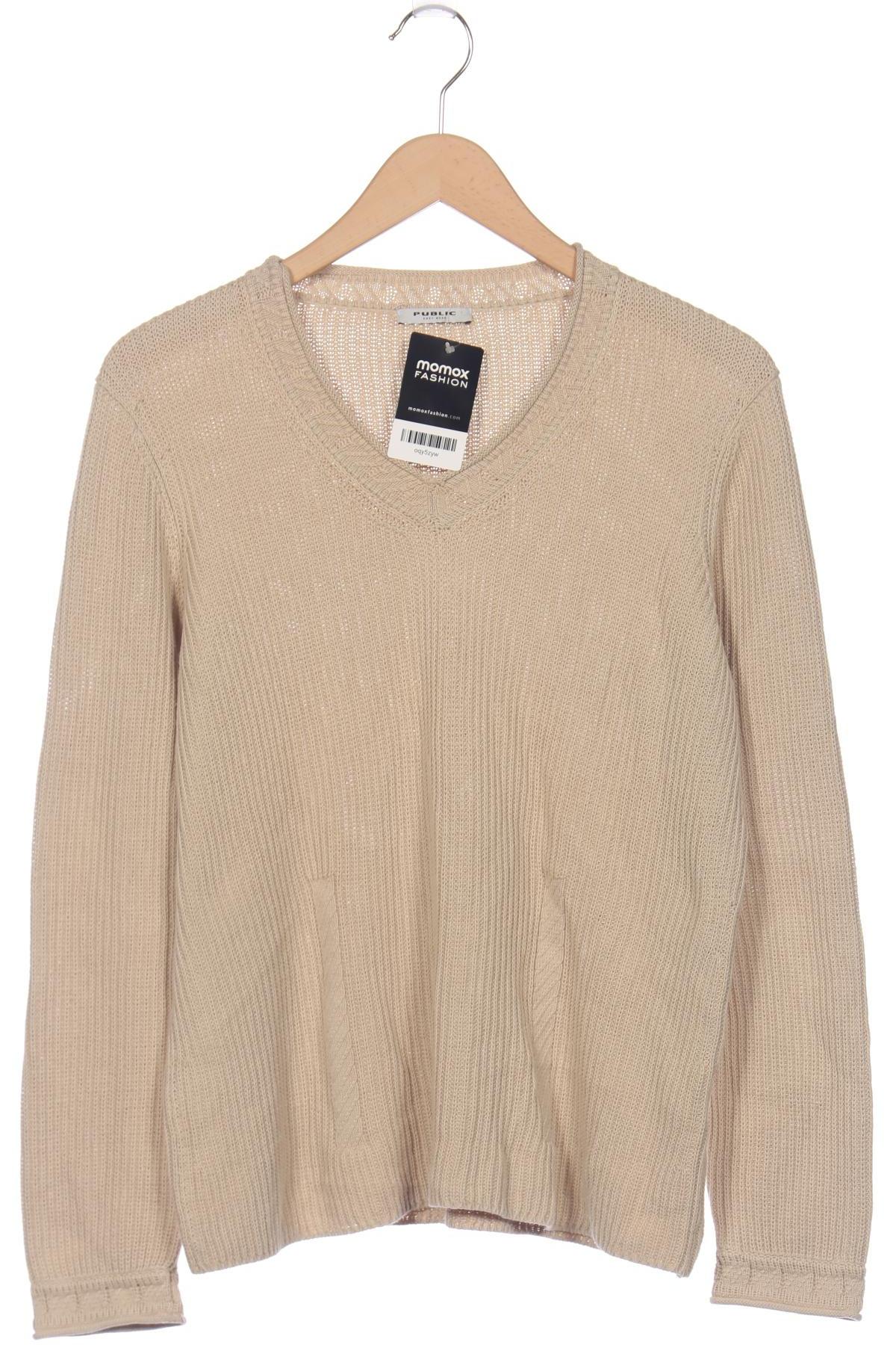 

Public Damen Pullover, beige, Gr. 42