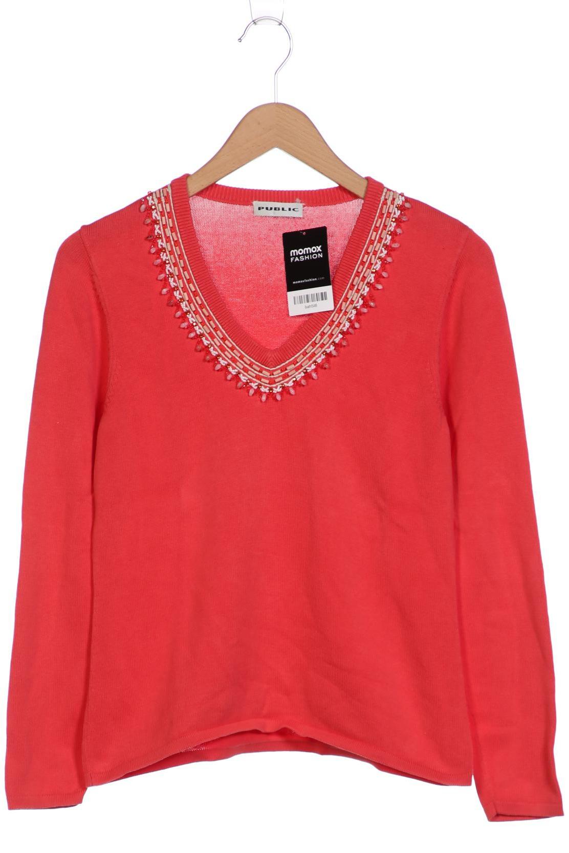 

PUBLIC Damen Pullover, rot