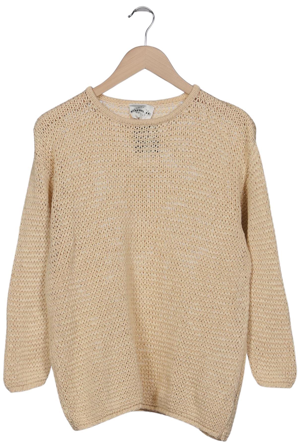 

Public Damen Pullover, beige, Gr. 42