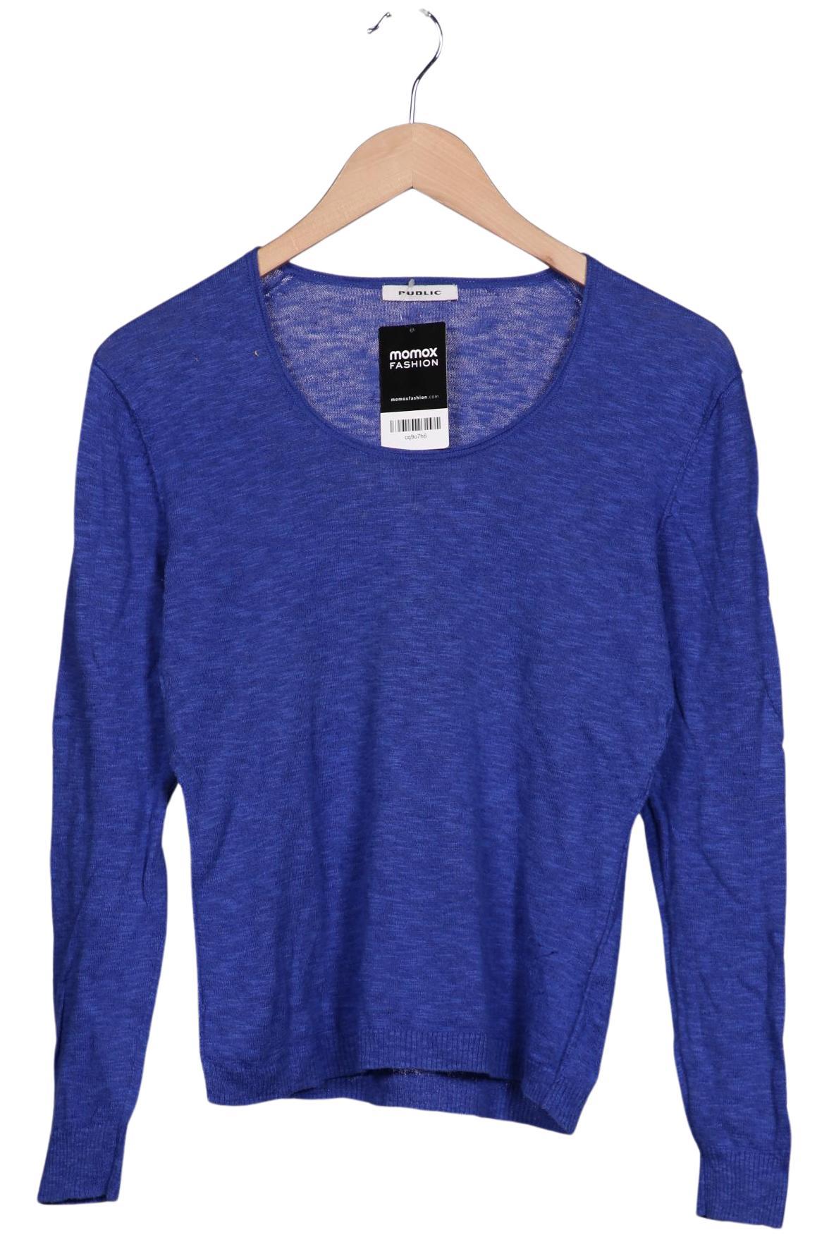 

Public Damen Pullover, blau, Gr. 38