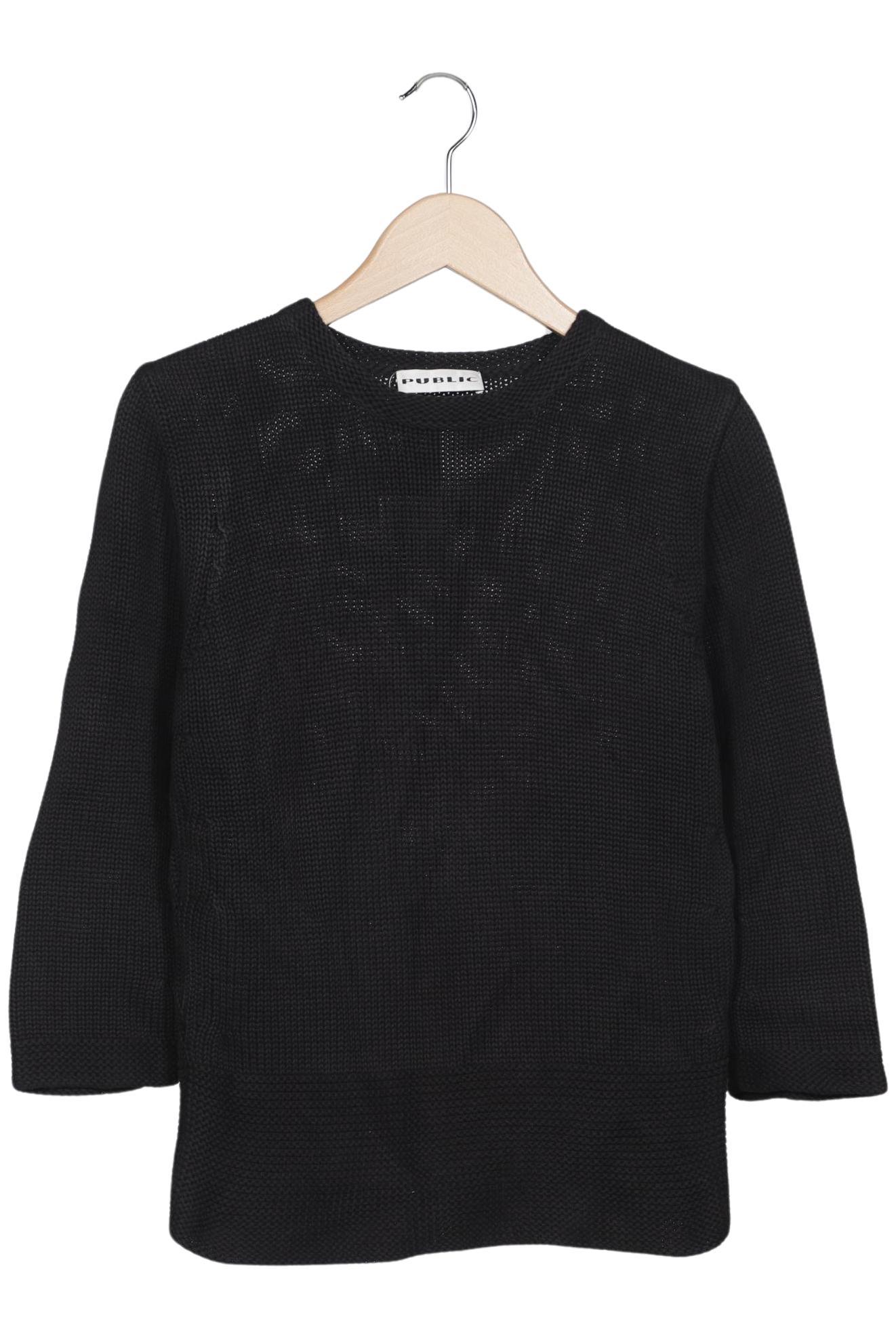 

Public Damen Pullover, schwarz, Gr. 38