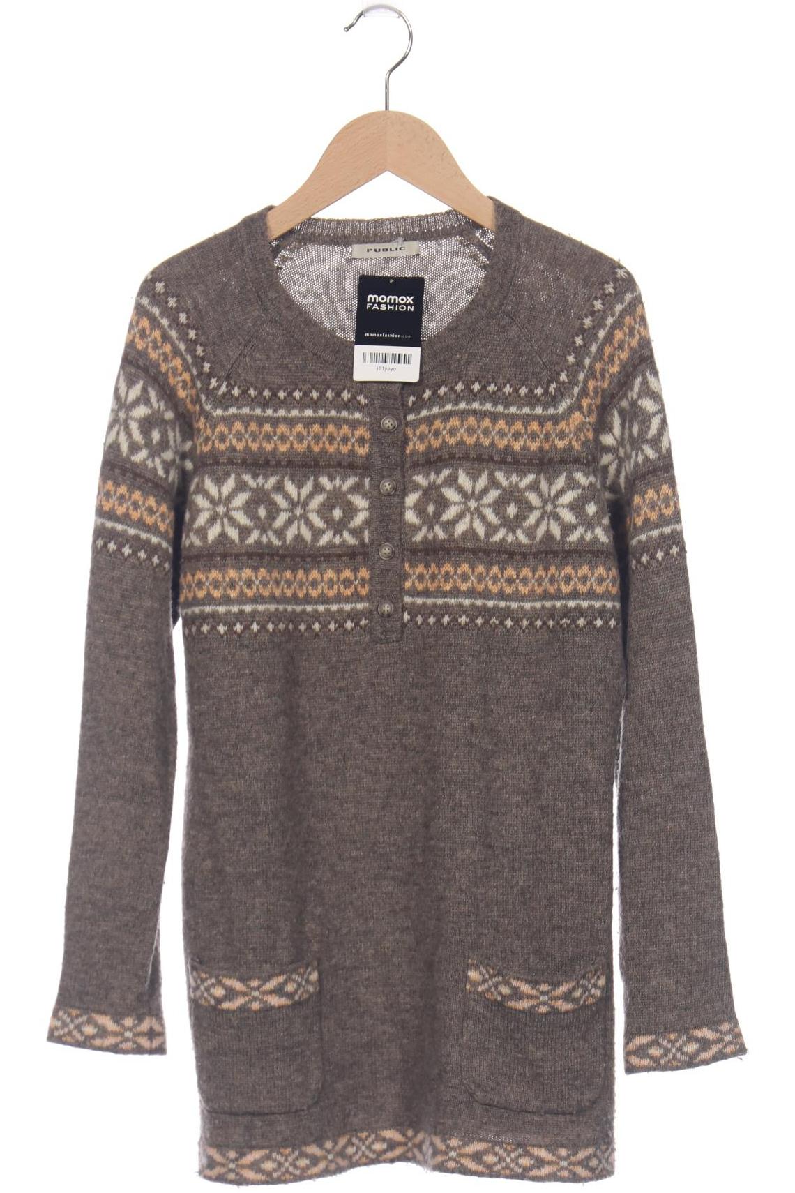 

Public Damen Pullover, braun, Gr. 40