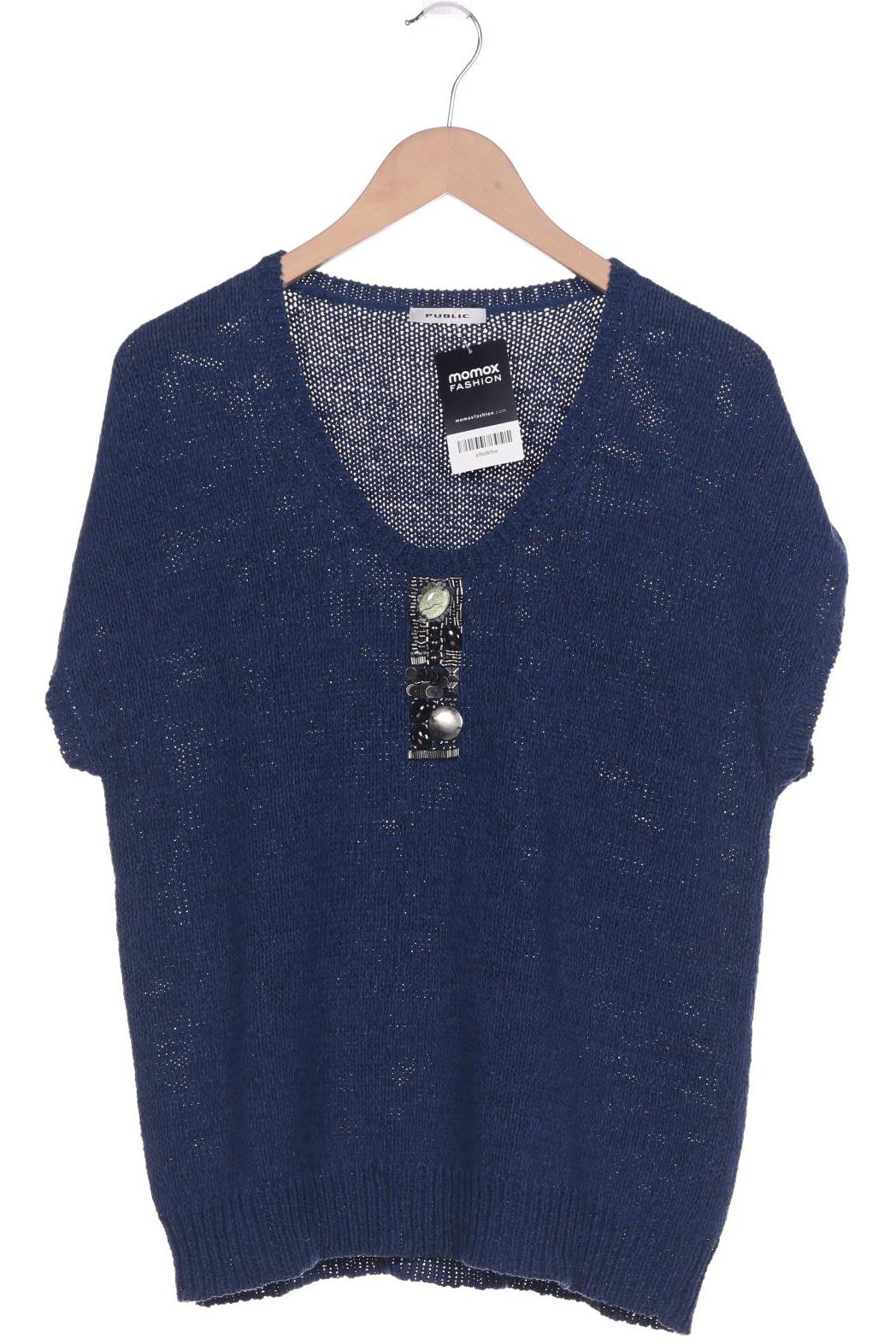 

Public Damen Pullover, blau, Gr. 44