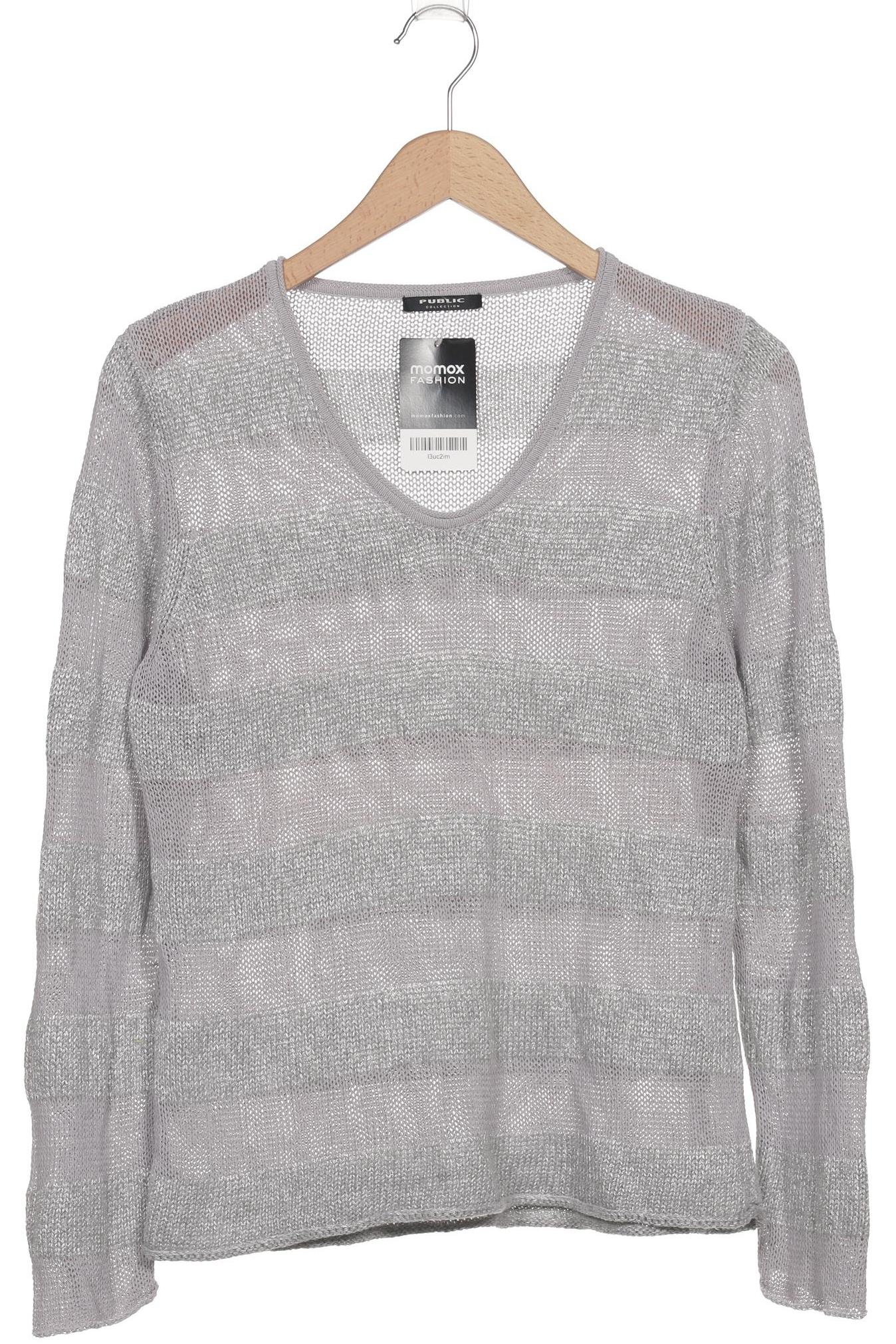 

Public Damen Pullover, grau, Gr. 42