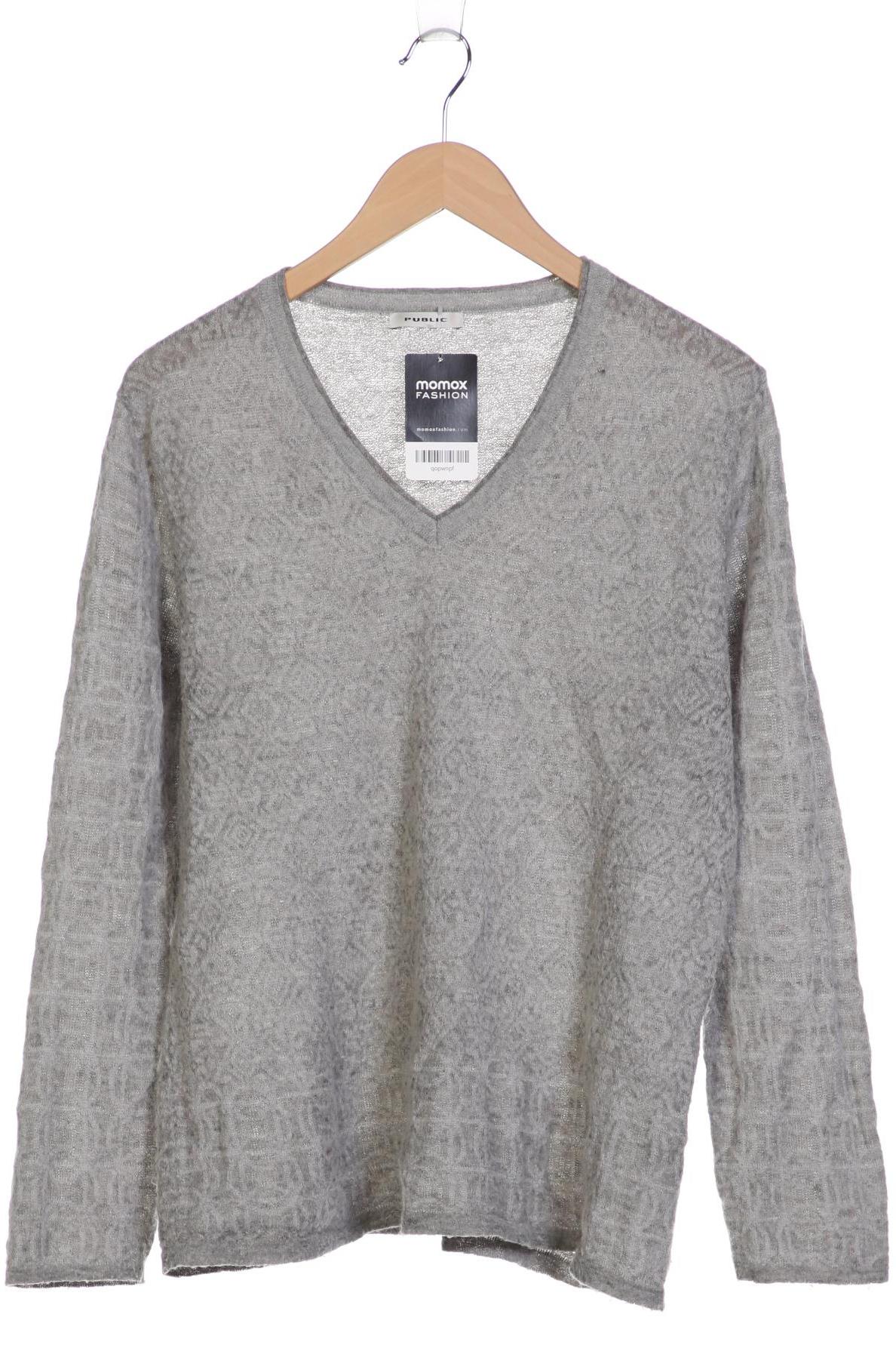 

Public Damen Pullover, grau, Gr. 44