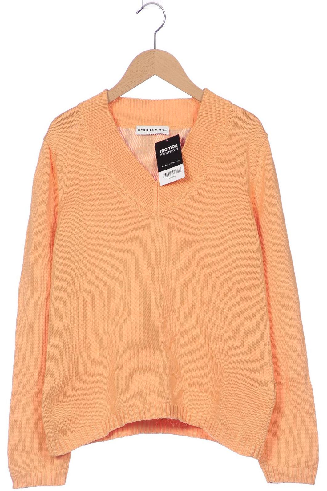 

Public Damen Pullover, orange, Gr. 38