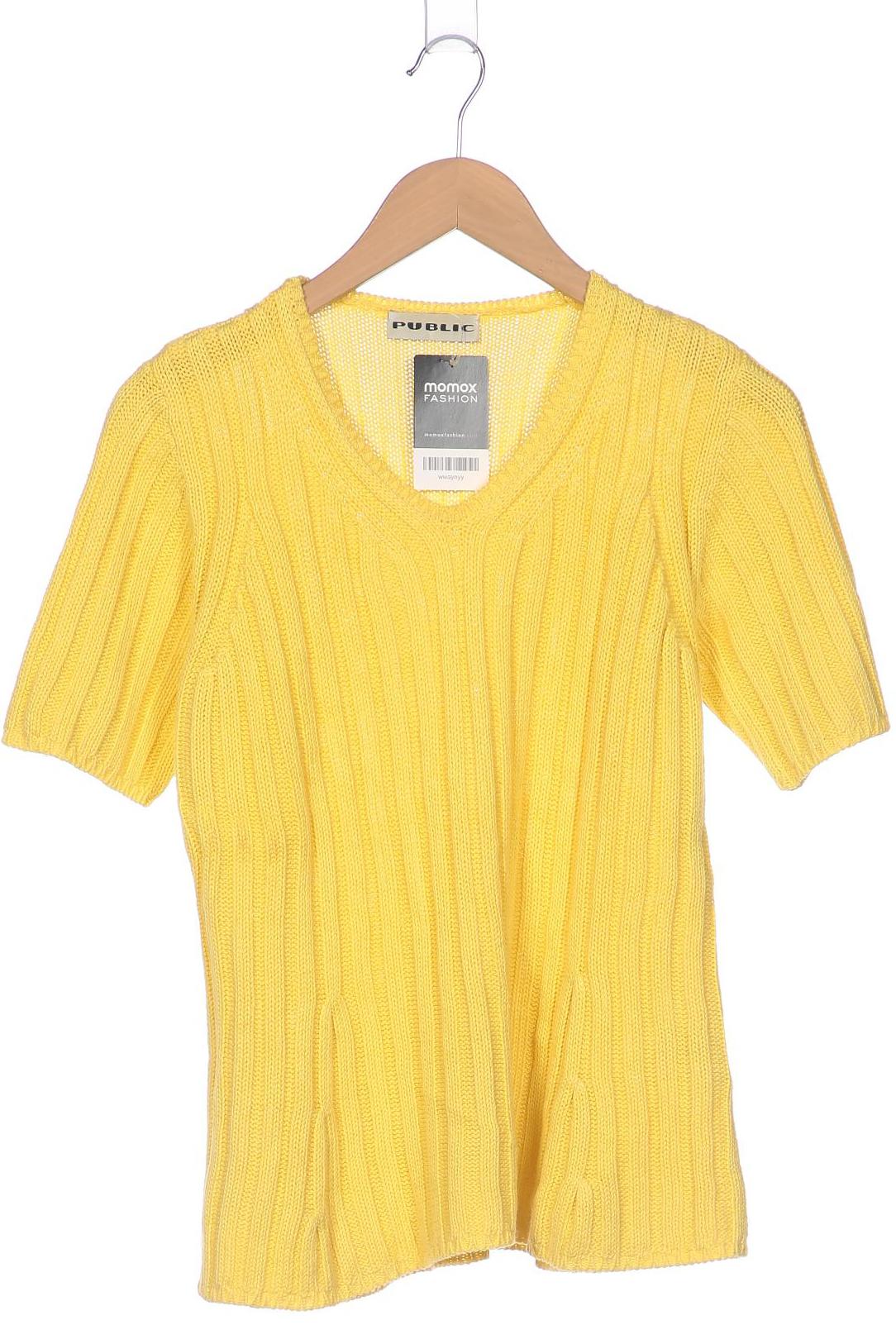 

Public Damen Pullover, gelb, Gr. 40