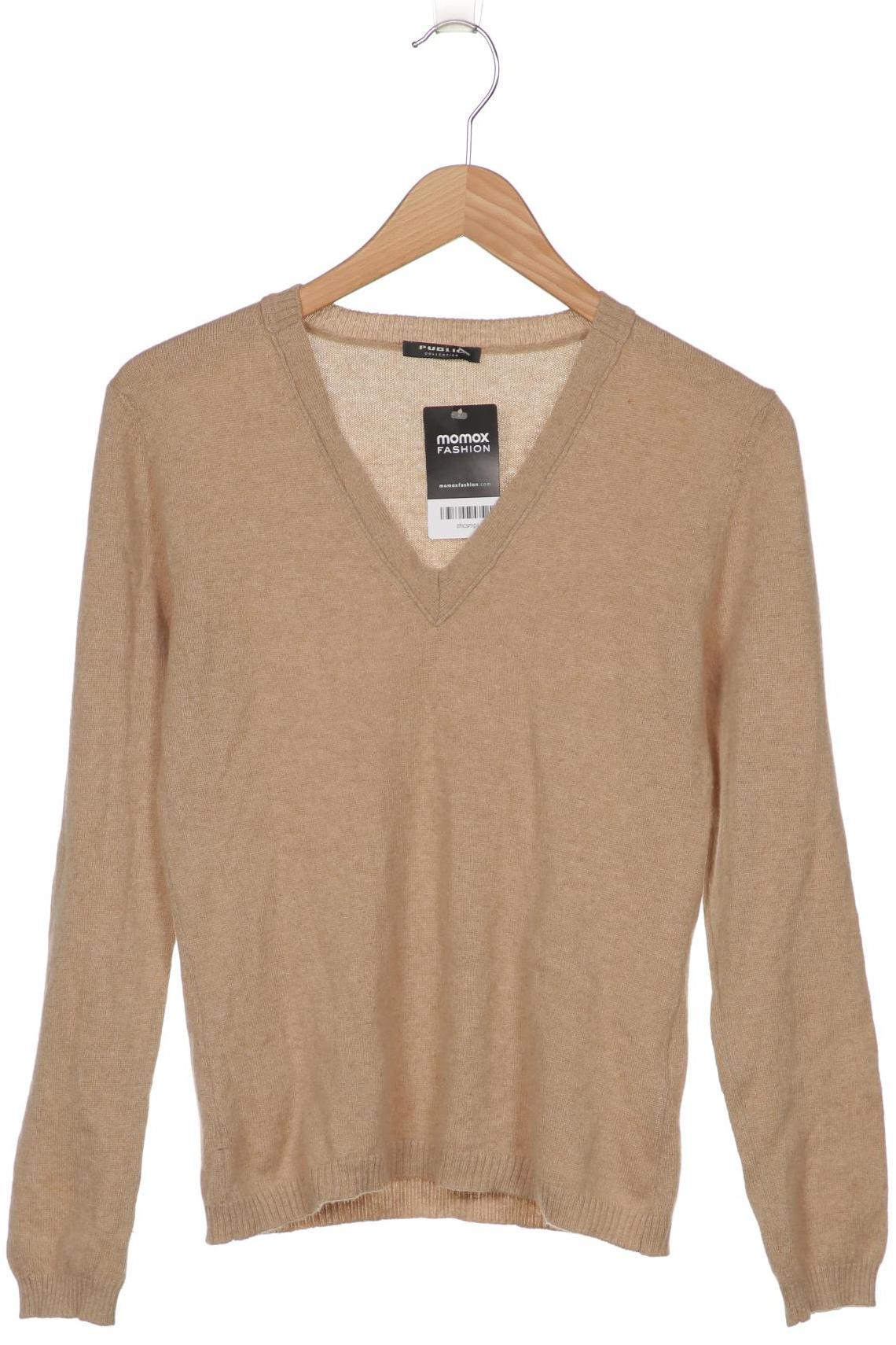 

Public Damen Pullover, beige, Gr. 38