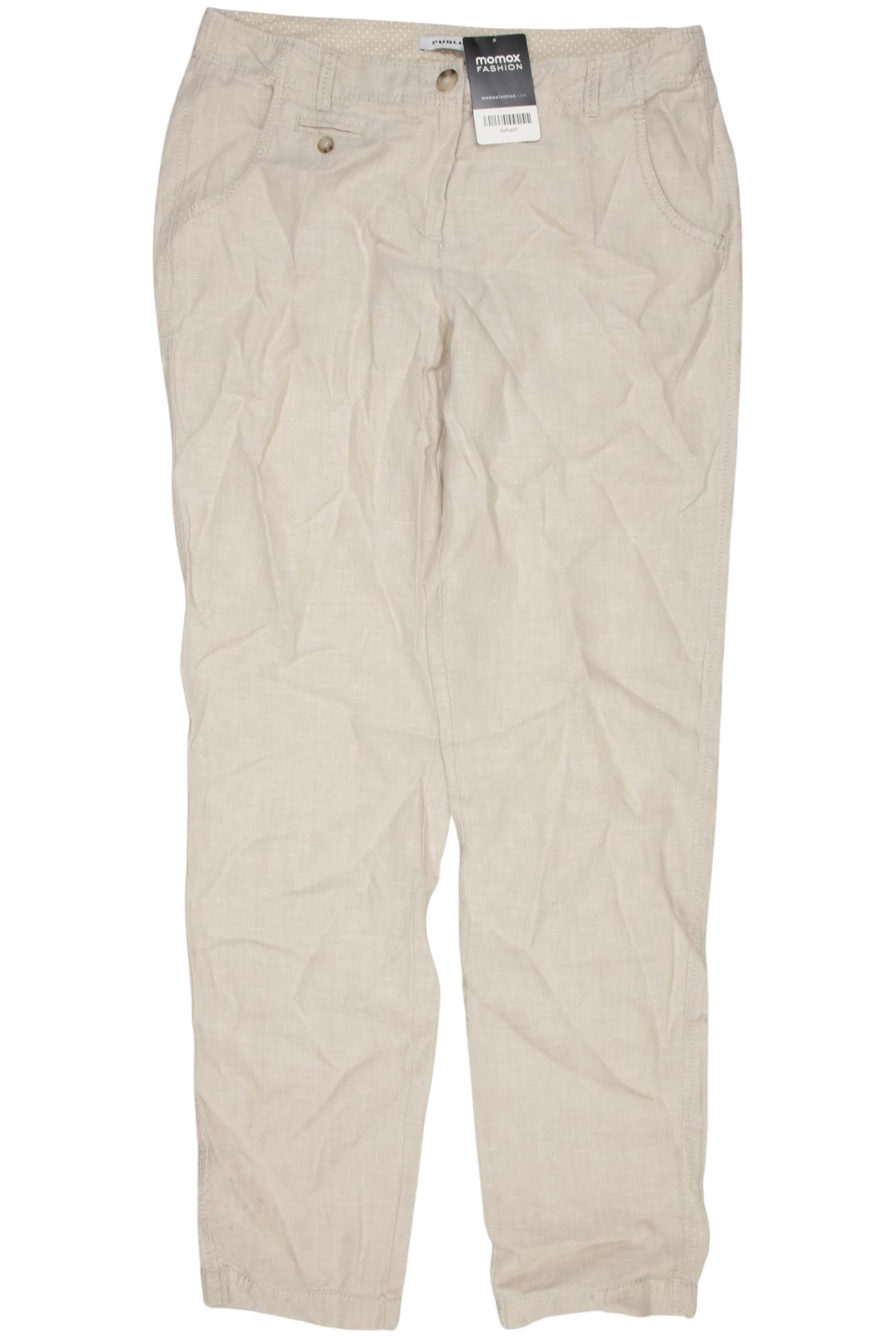 

Public Damen Stoffhose, beige, Gr. 36