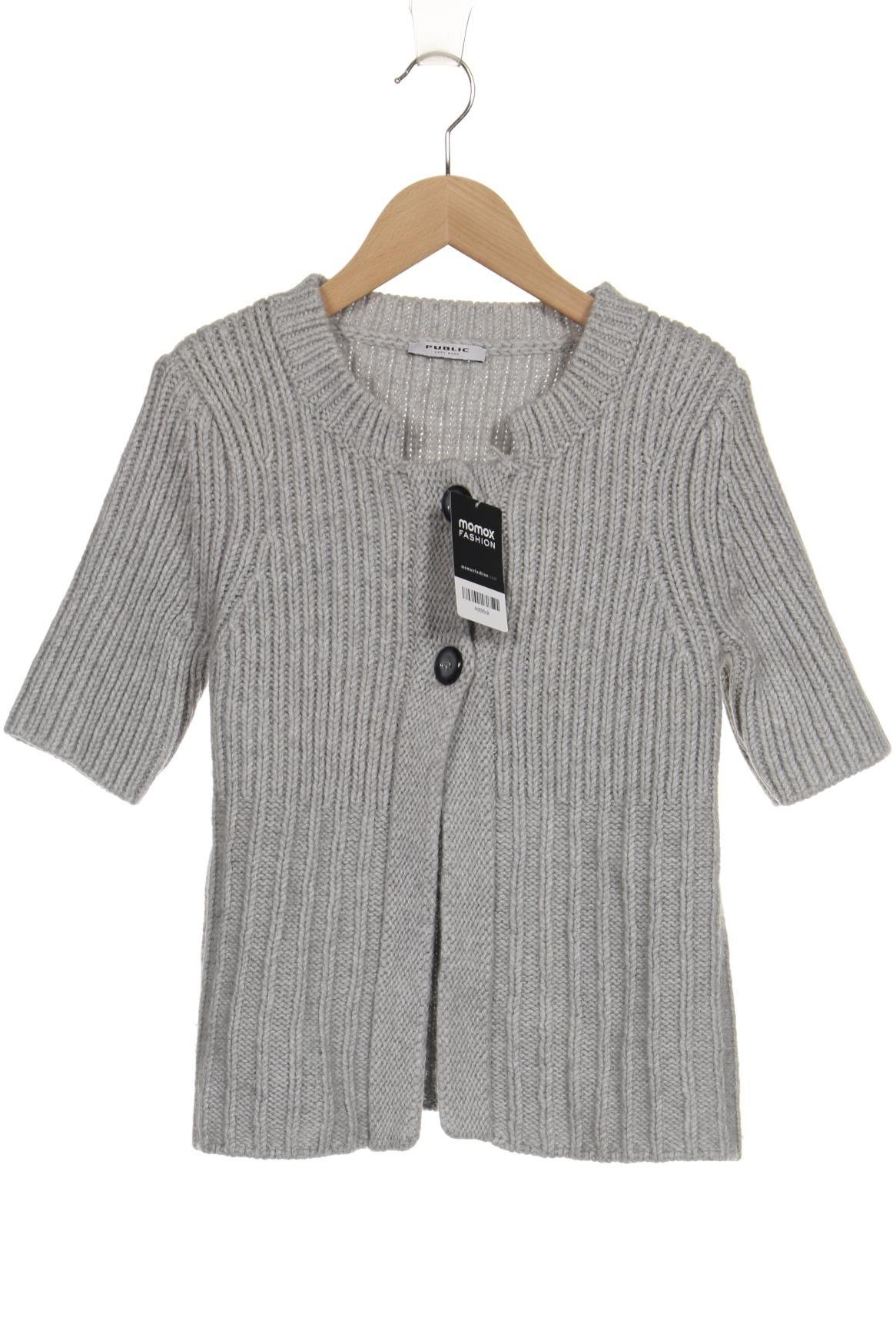Thumbnail - Public Damen Strickjacke, grau, Gr. 36