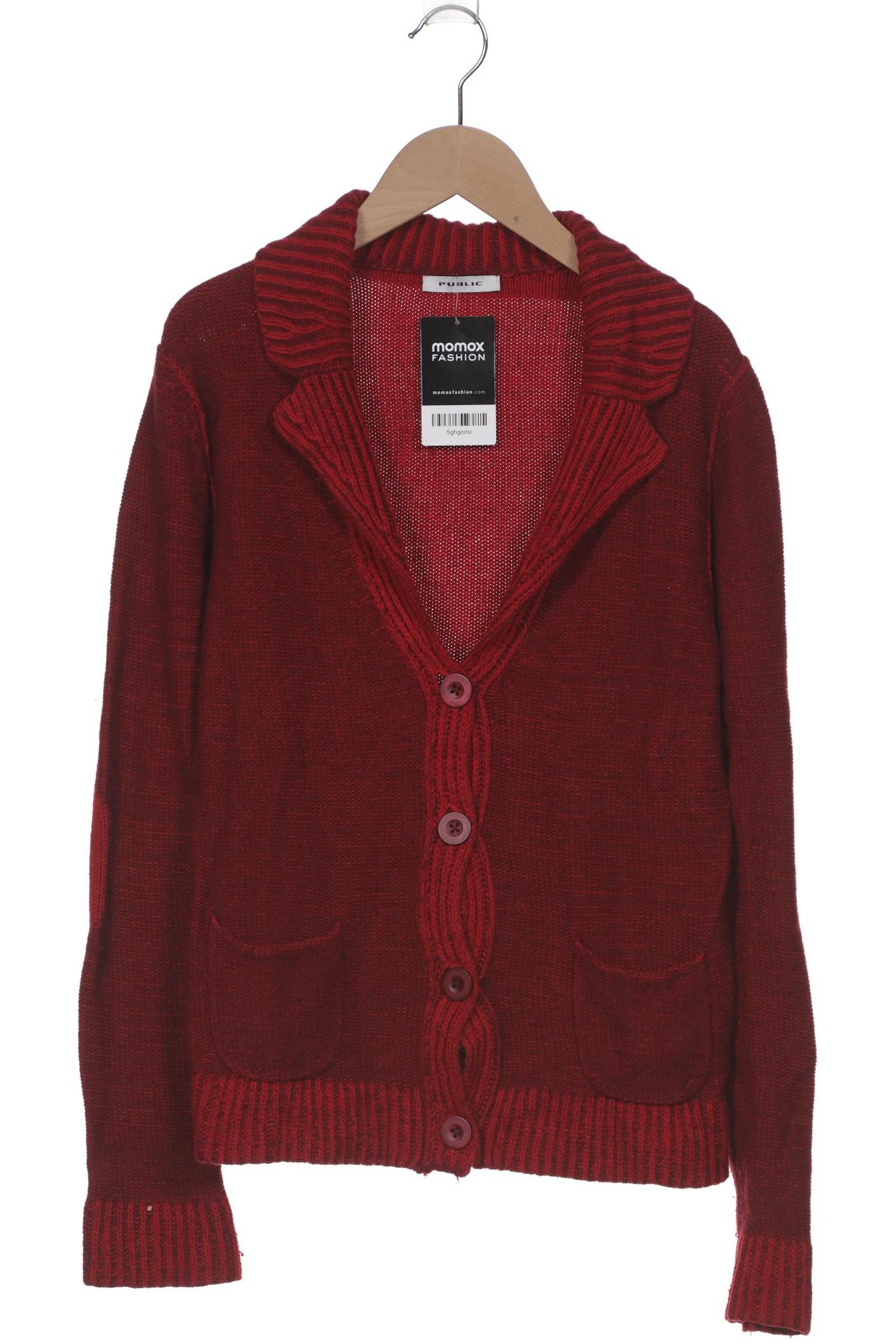 

Public Damen Strickjacke, rot, Gr. 38