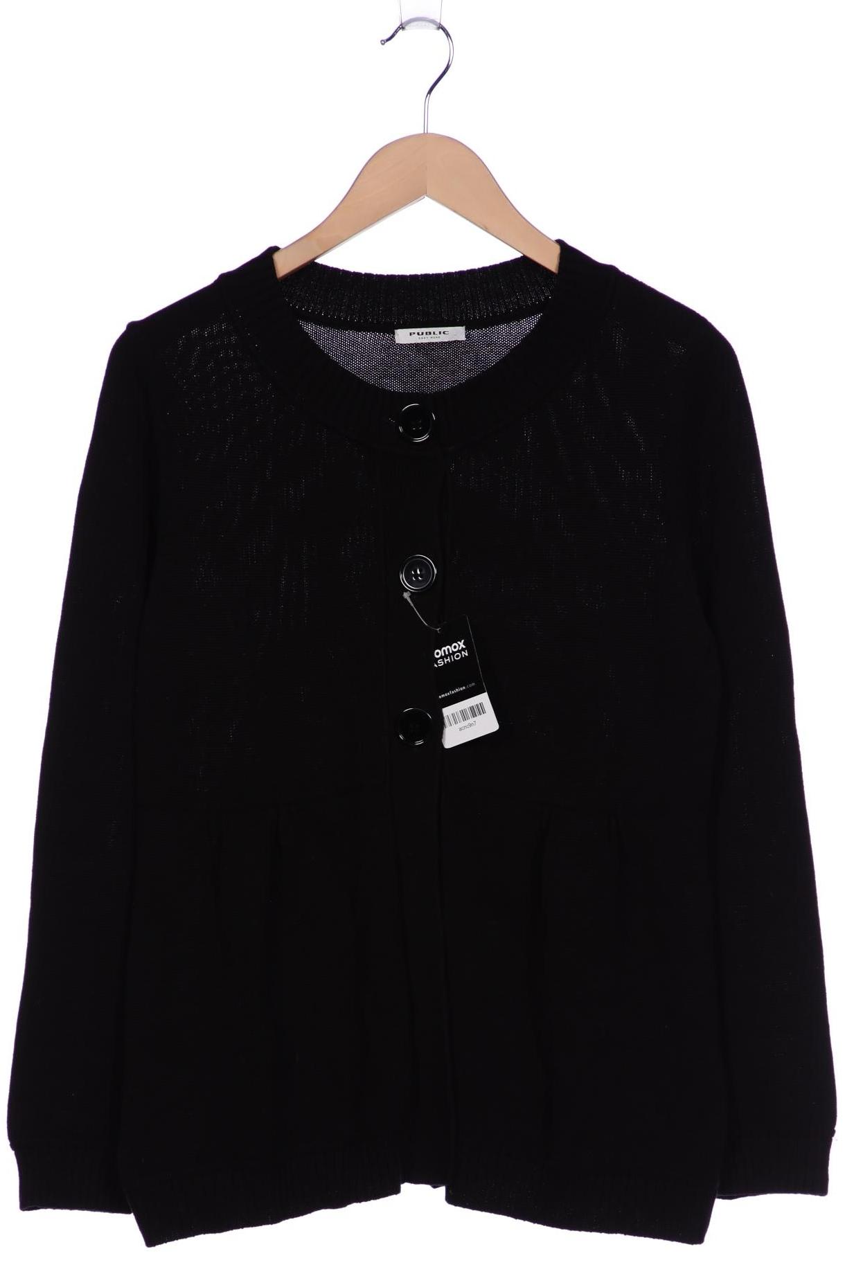 

Public Damen Strickjacke, schwarz, Gr. 36