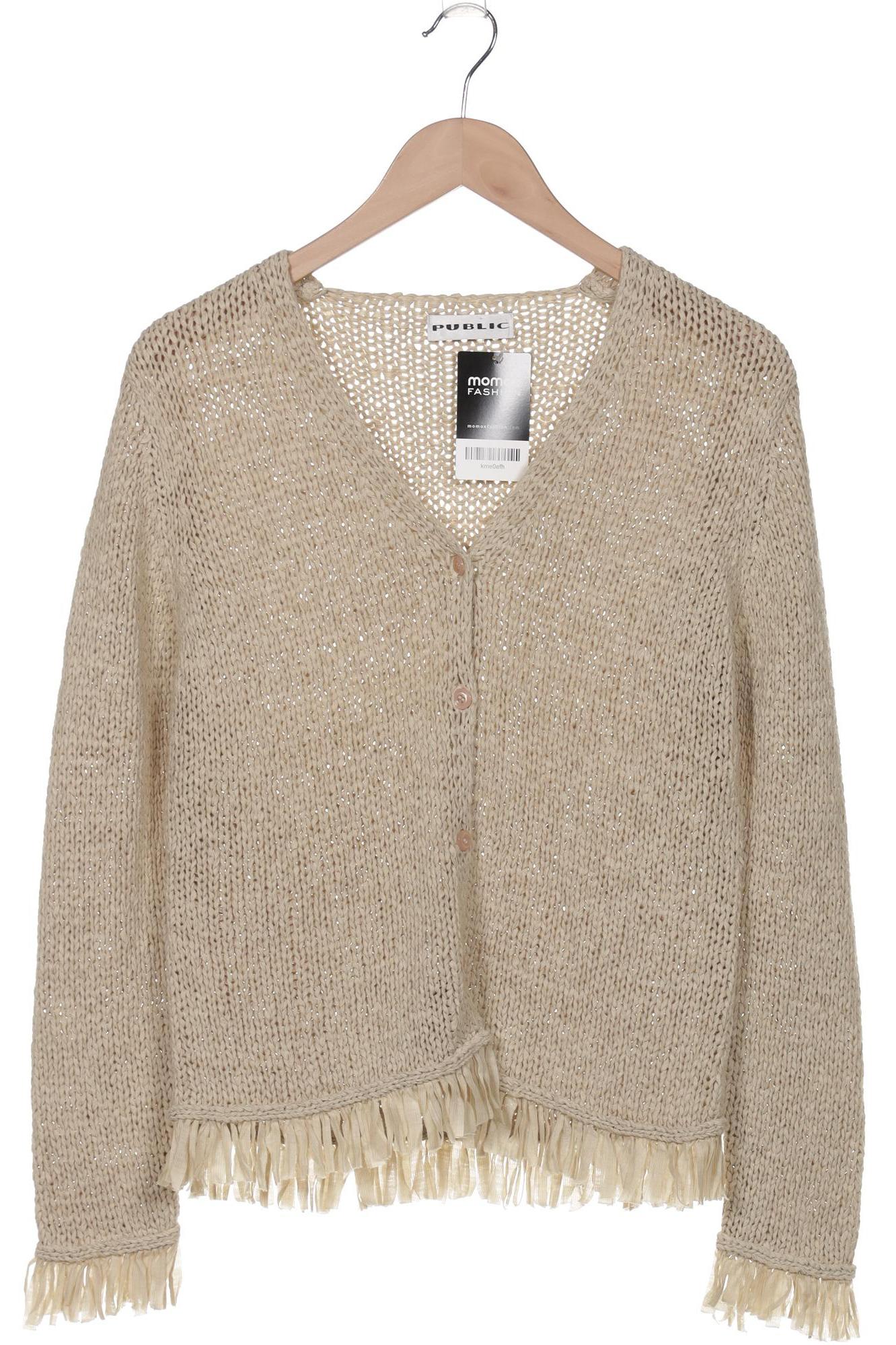 

Public Damen Strickjacke, beige, Gr. 40