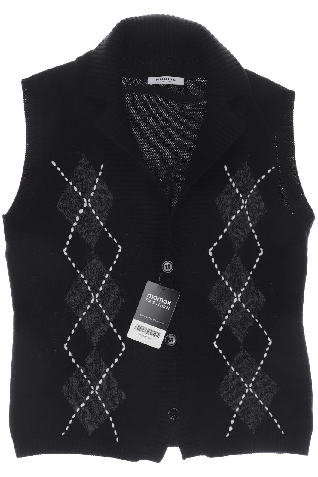 

Public Damen Strickjacke, schwarz, Gr. 36