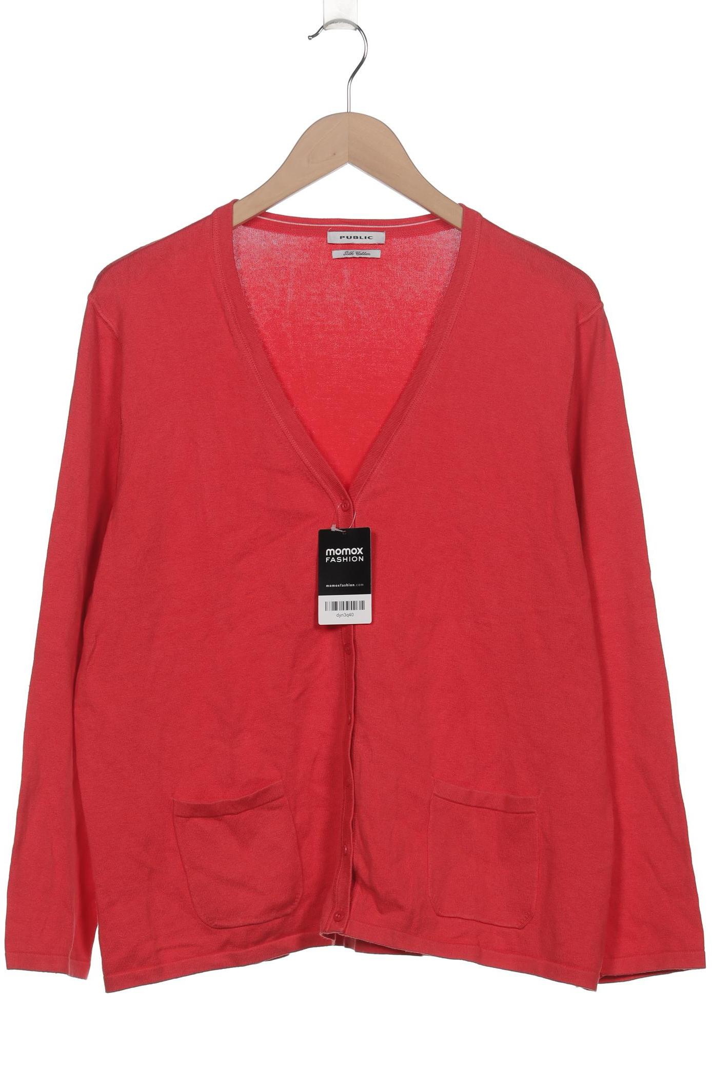 

Public Damen Strickjacke, rot, Gr. 46