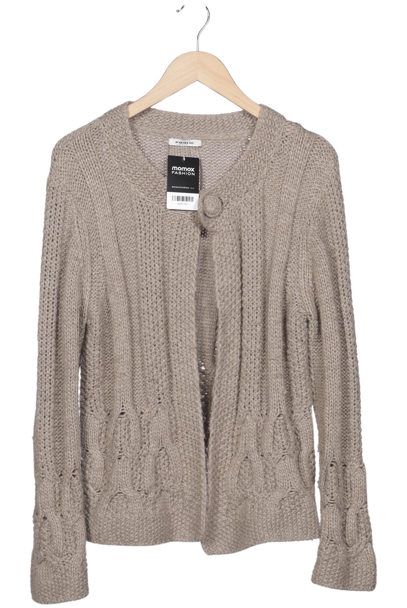 

Public Damen Strickjacke, beige, Gr. 42