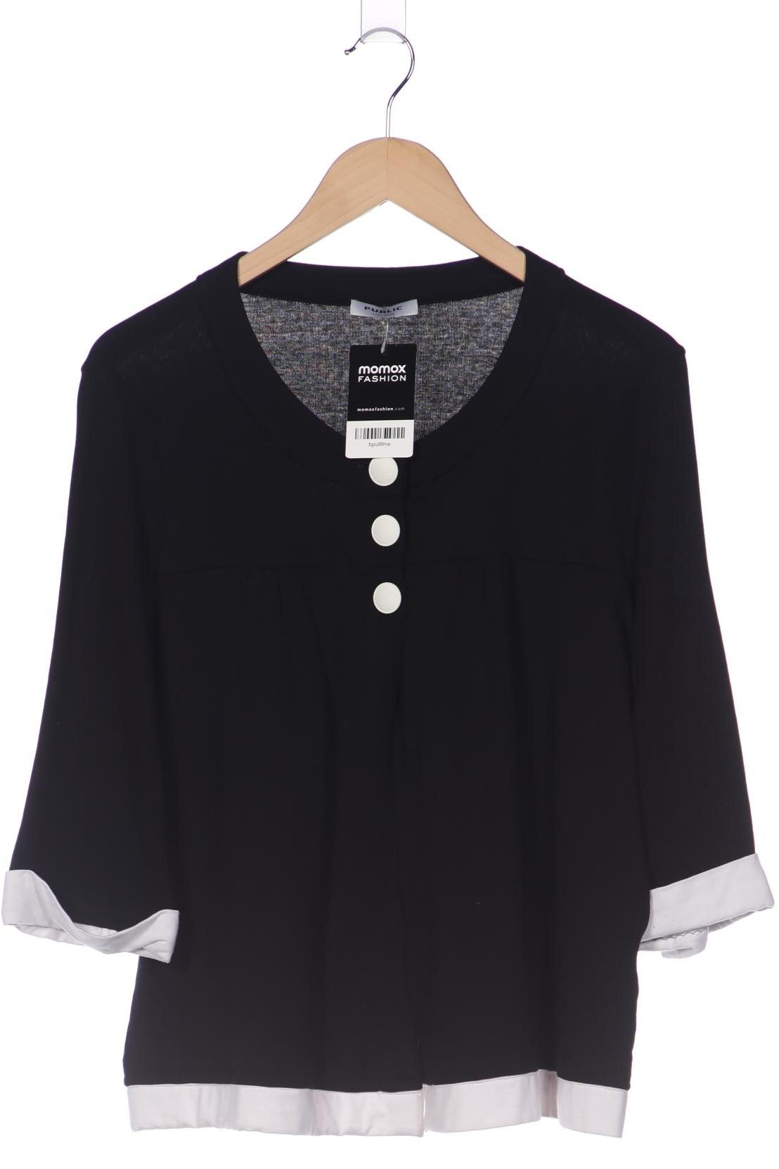 

Public Damen Strickjacke, schwarz, Gr. 42