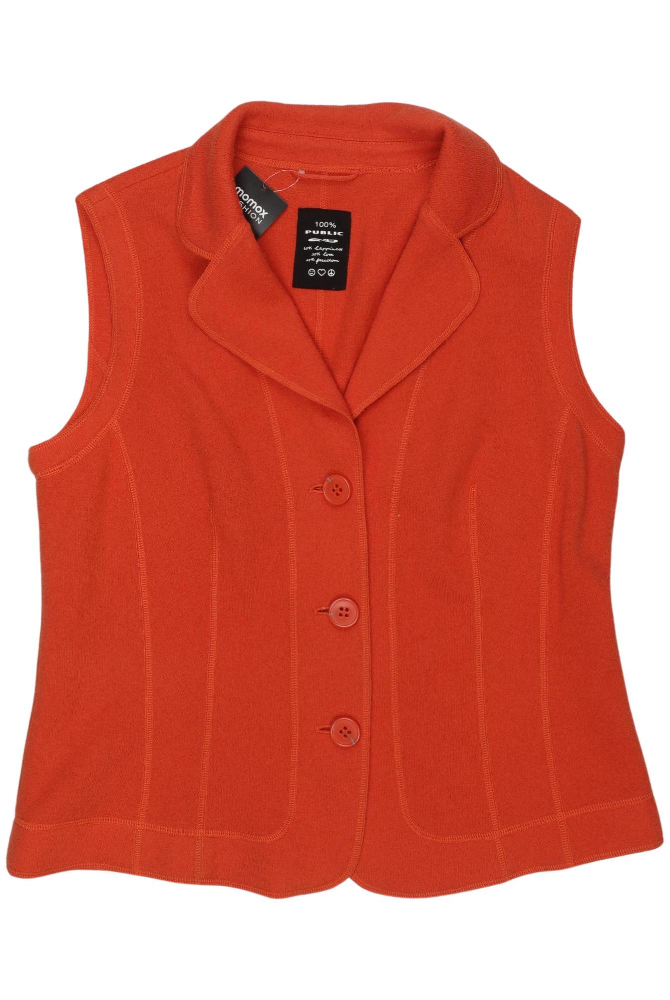 

Public Damen Strickjacke, orange, Gr. 42