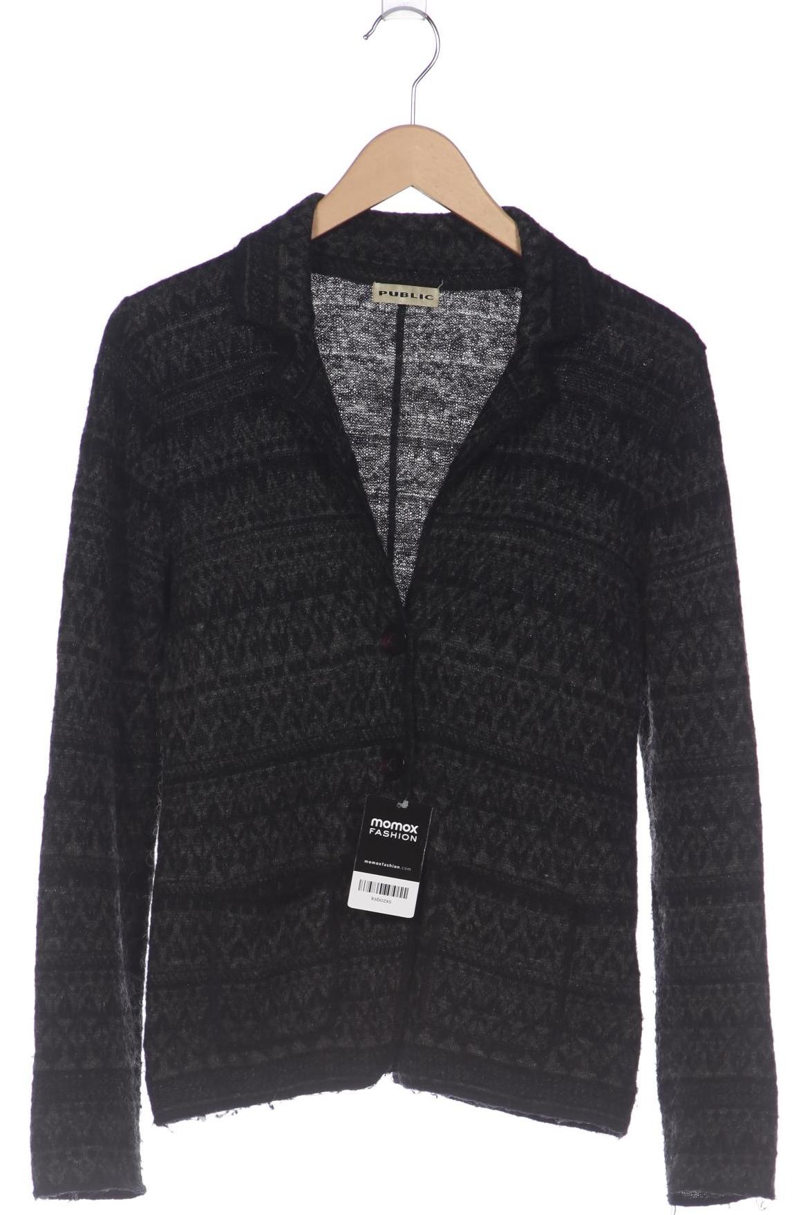 

Public Damen Strickjacke, schwarz, Gr. 38