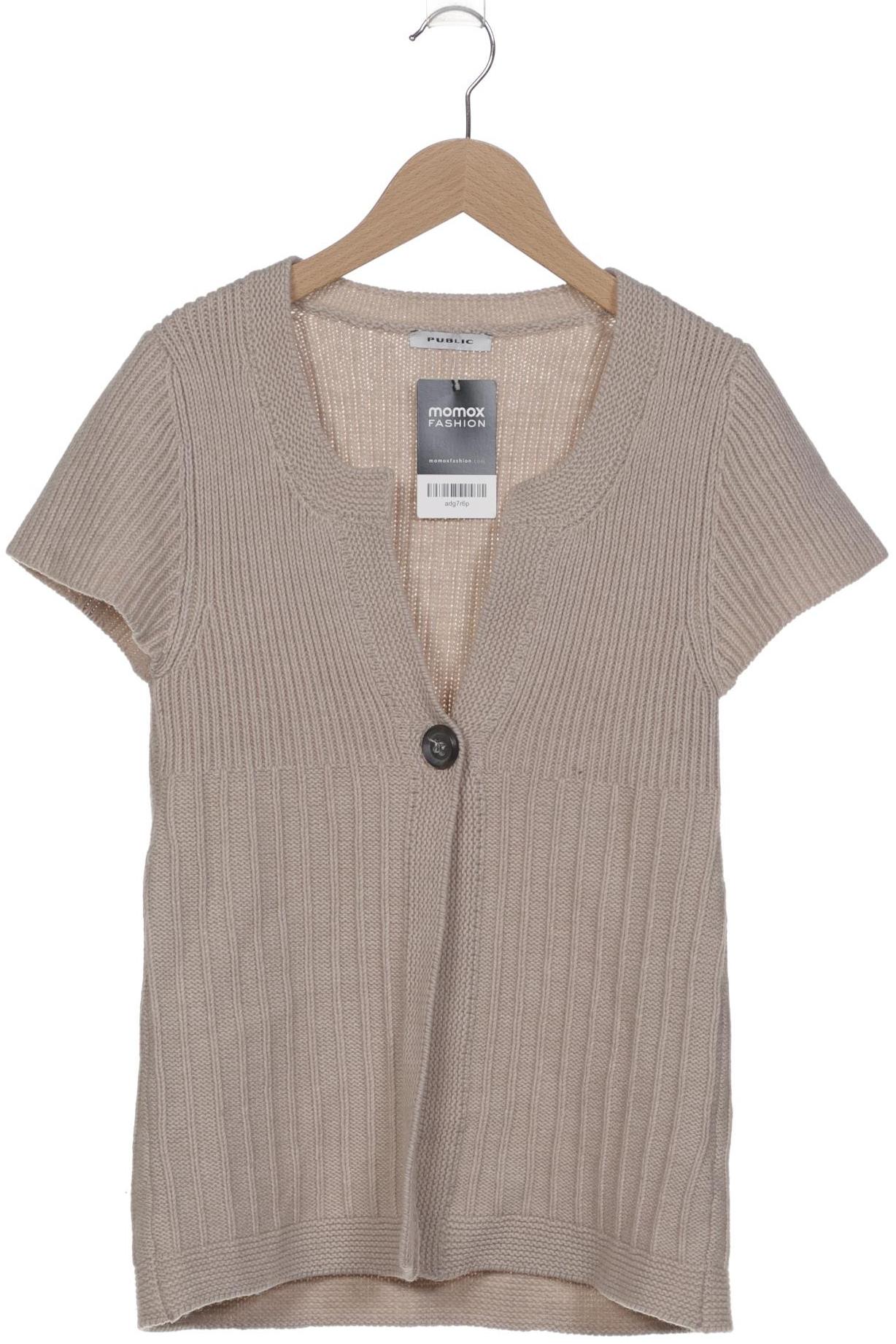 

Public Damen Strickjacke, beige, Gr. 36